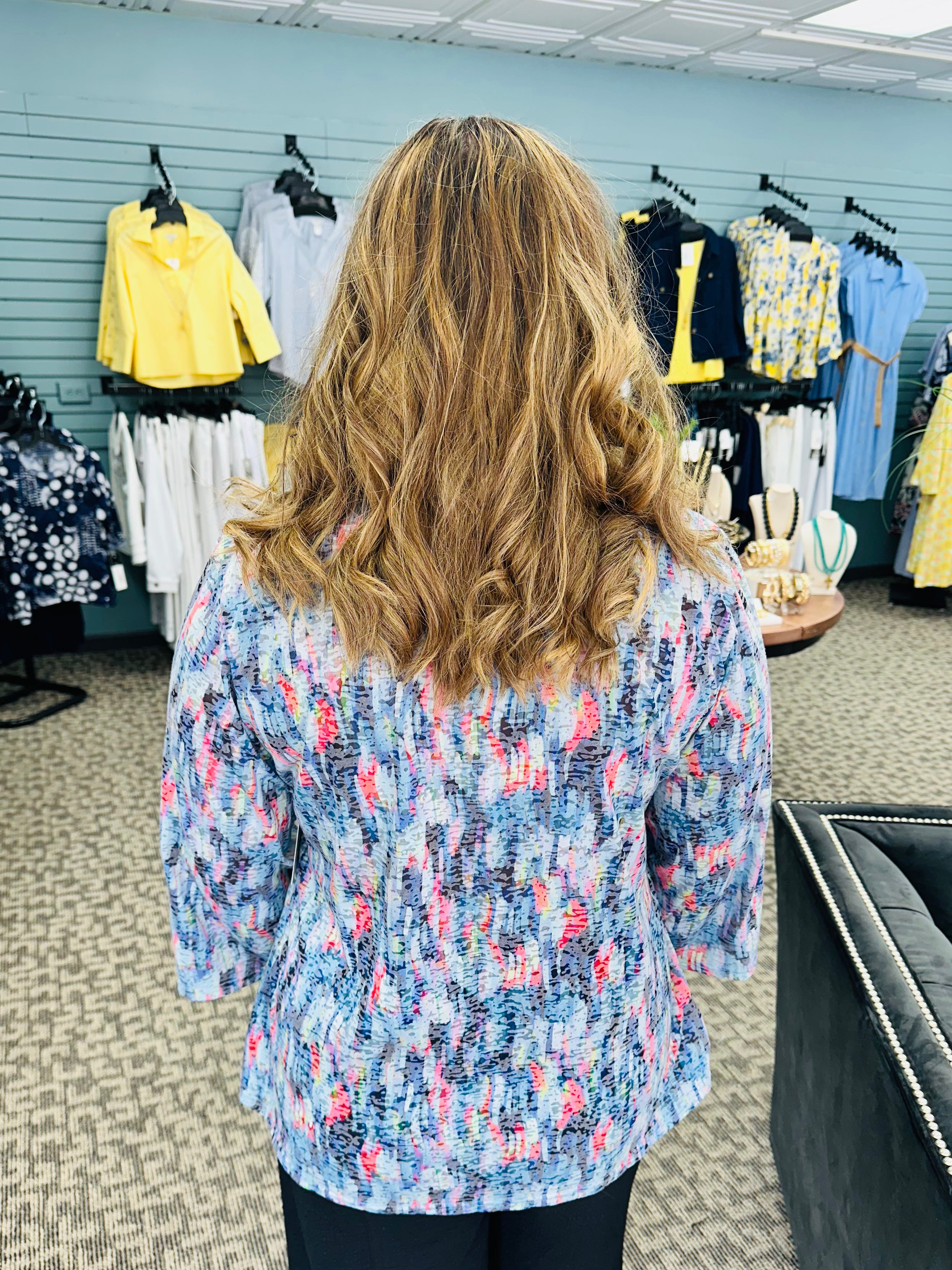 Breezy Cotton Blend Top