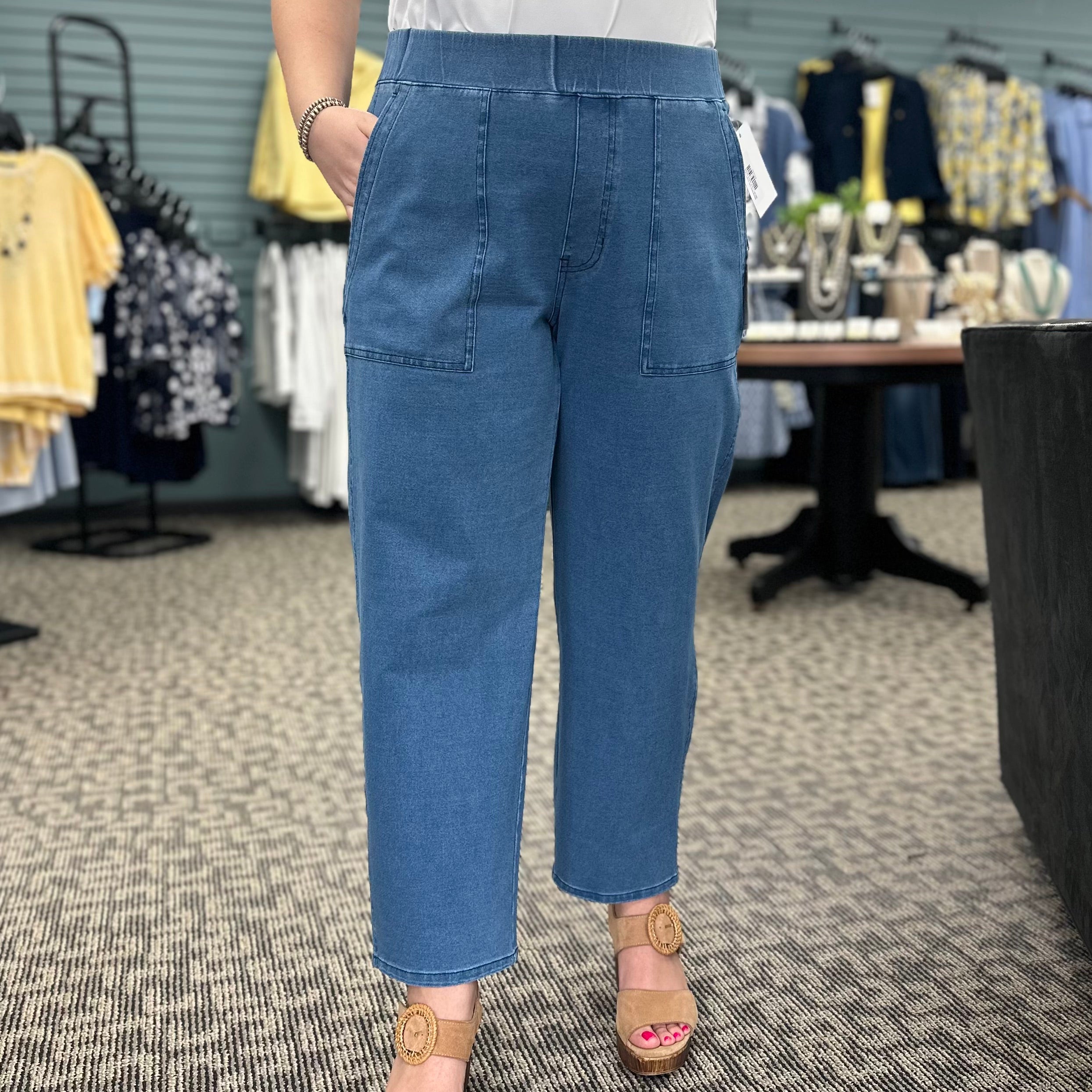 Stonewash City Knits Cargo Pant