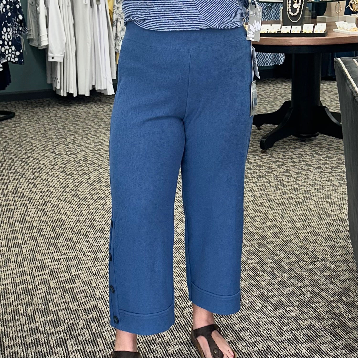 Pasadena Knit Solid Monterey Pant