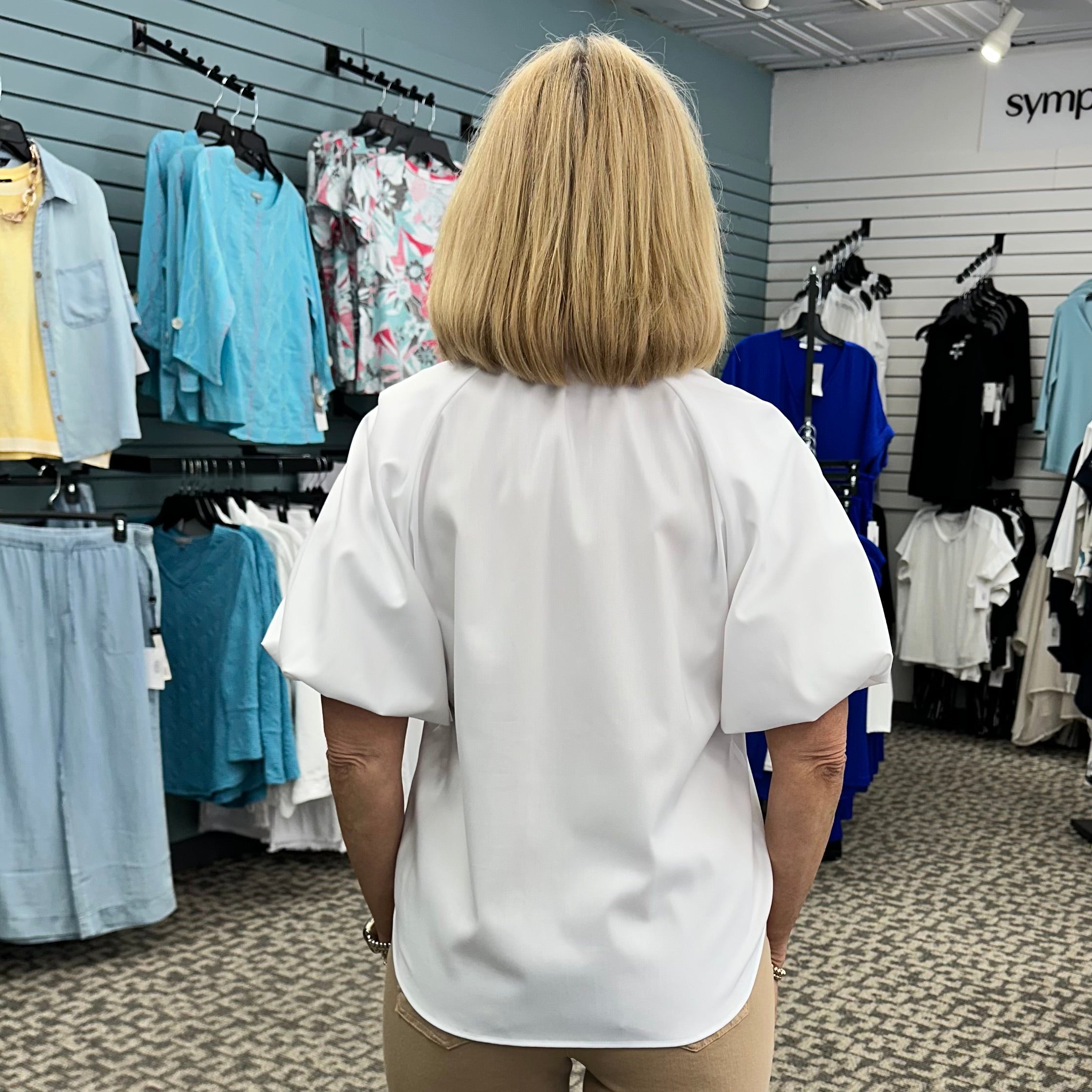Paula Puff Sleeve Blouse
