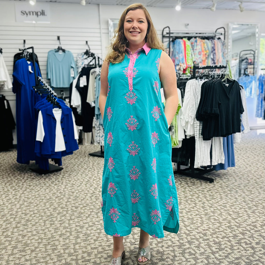 Sleeveless Midi Dress