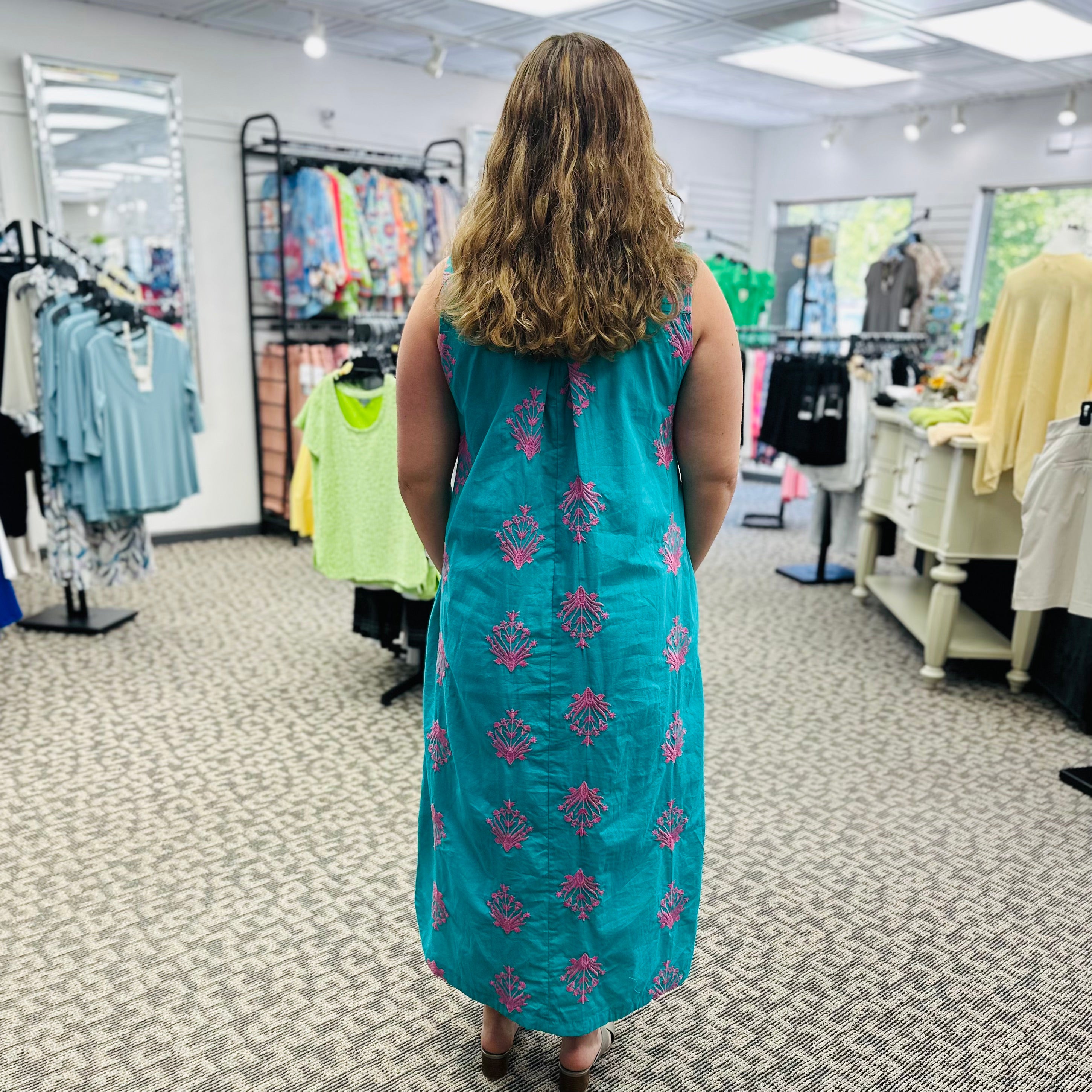 Sleeveless Midi Dress