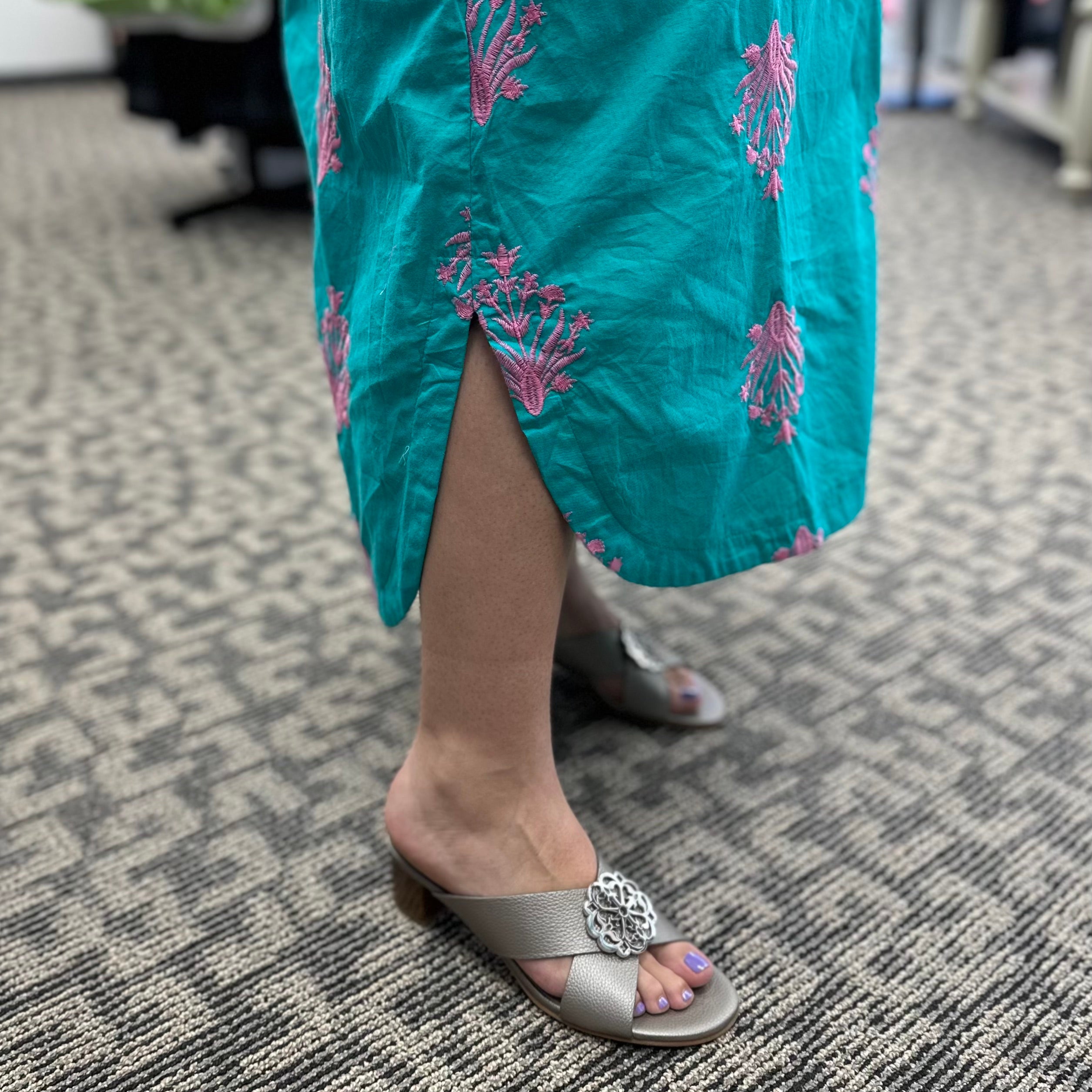 Sleeveless Midi Dress