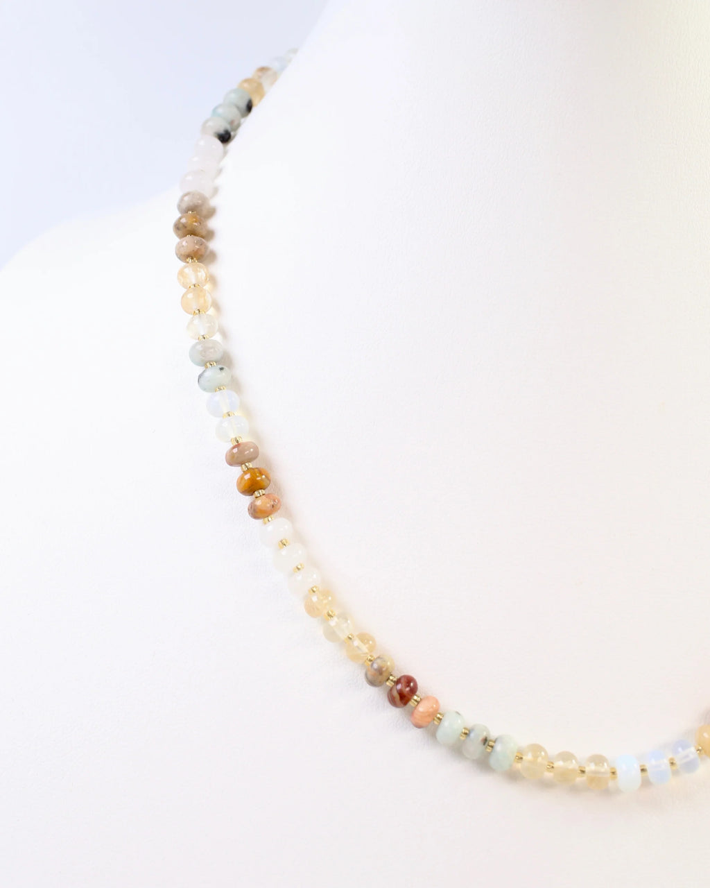Ozark Beaded Stone Necklace