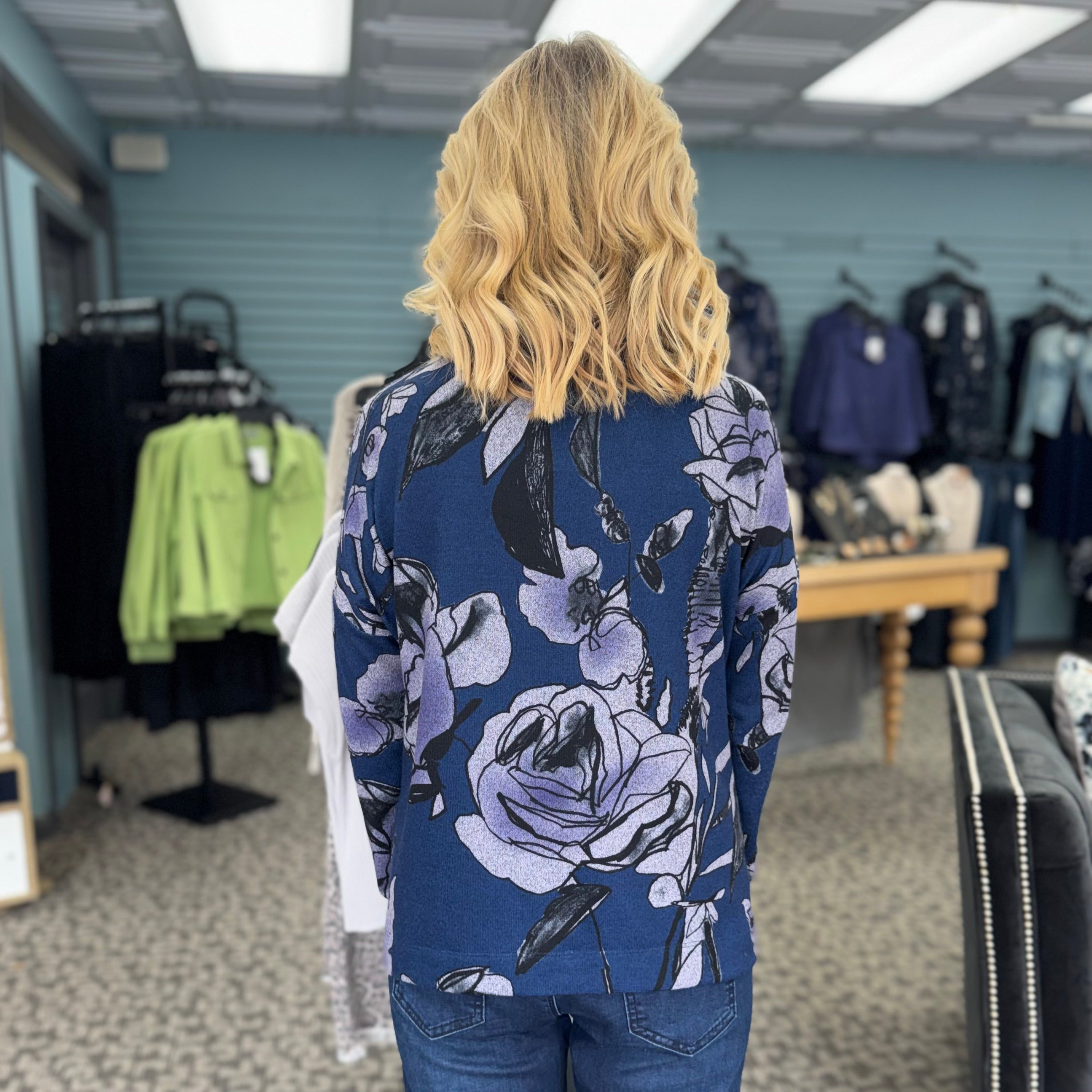 Tipped Hem Soft Turtleneck Sweater