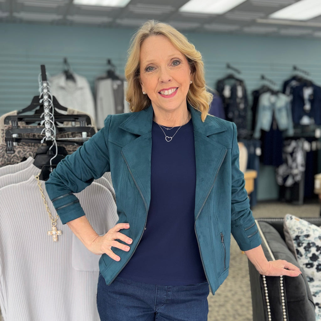 Vintage Faux Suede Jacket