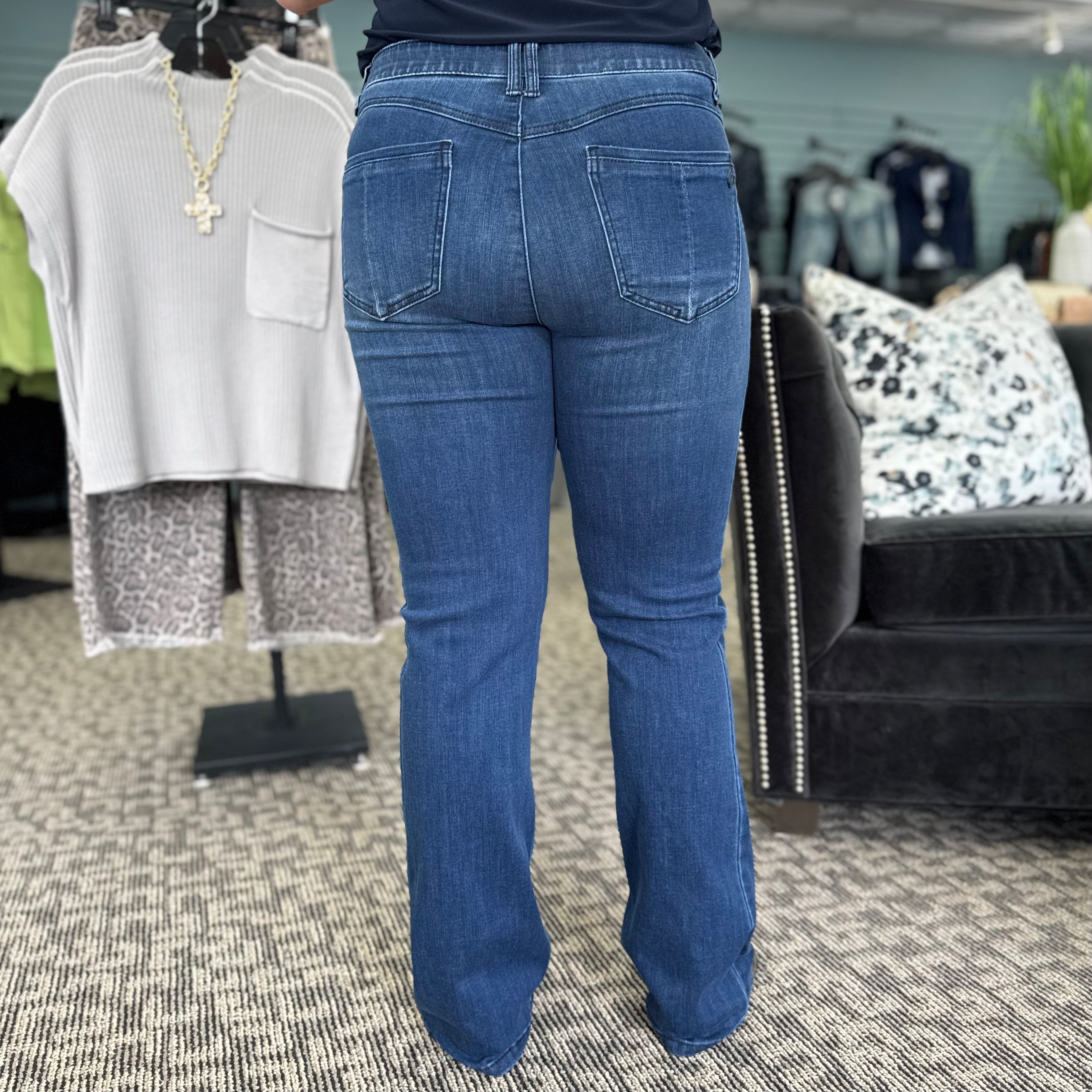 "Ab"solution® Itty Bitty Bootcut Jeans