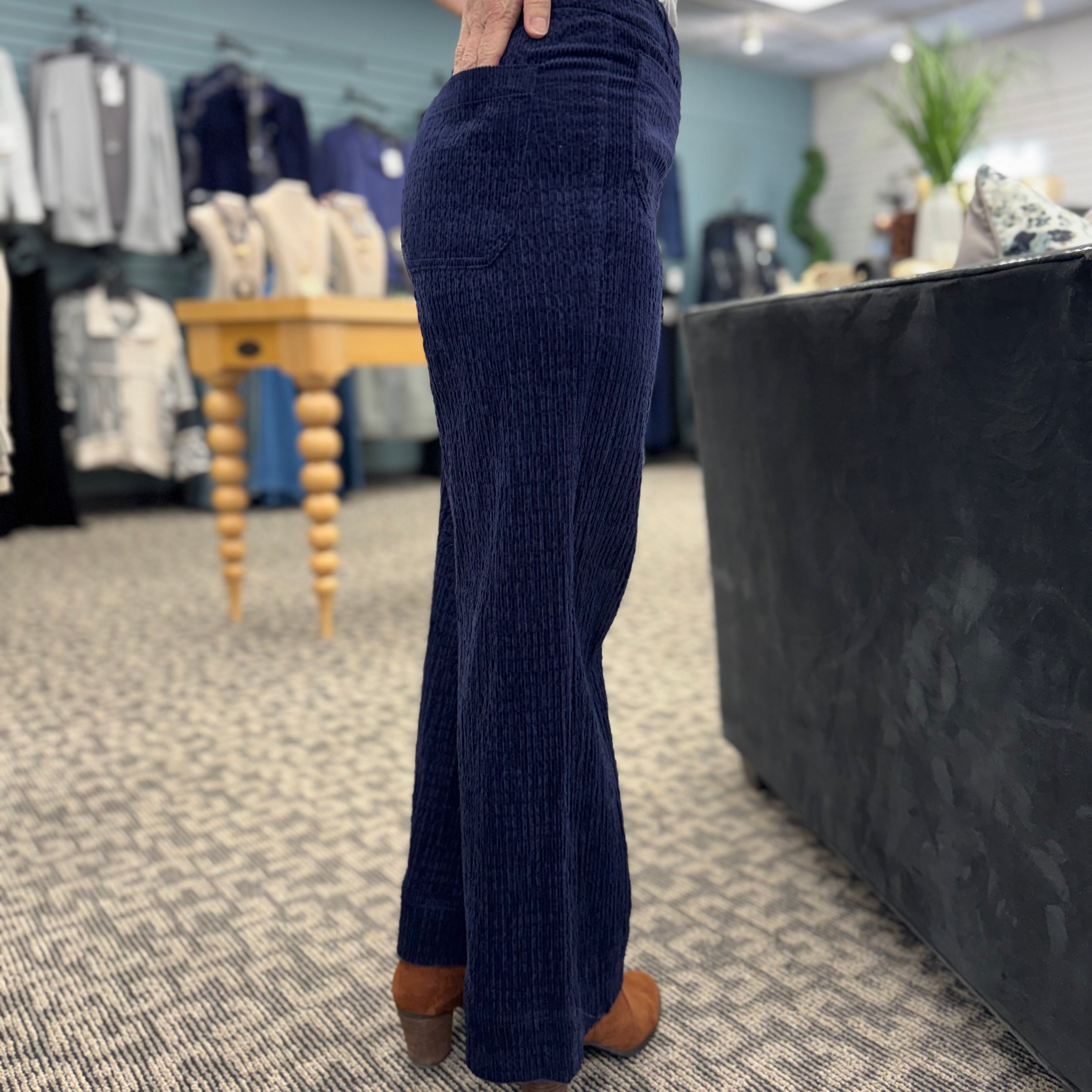 Rustic Stretch Cord Ankle Pant