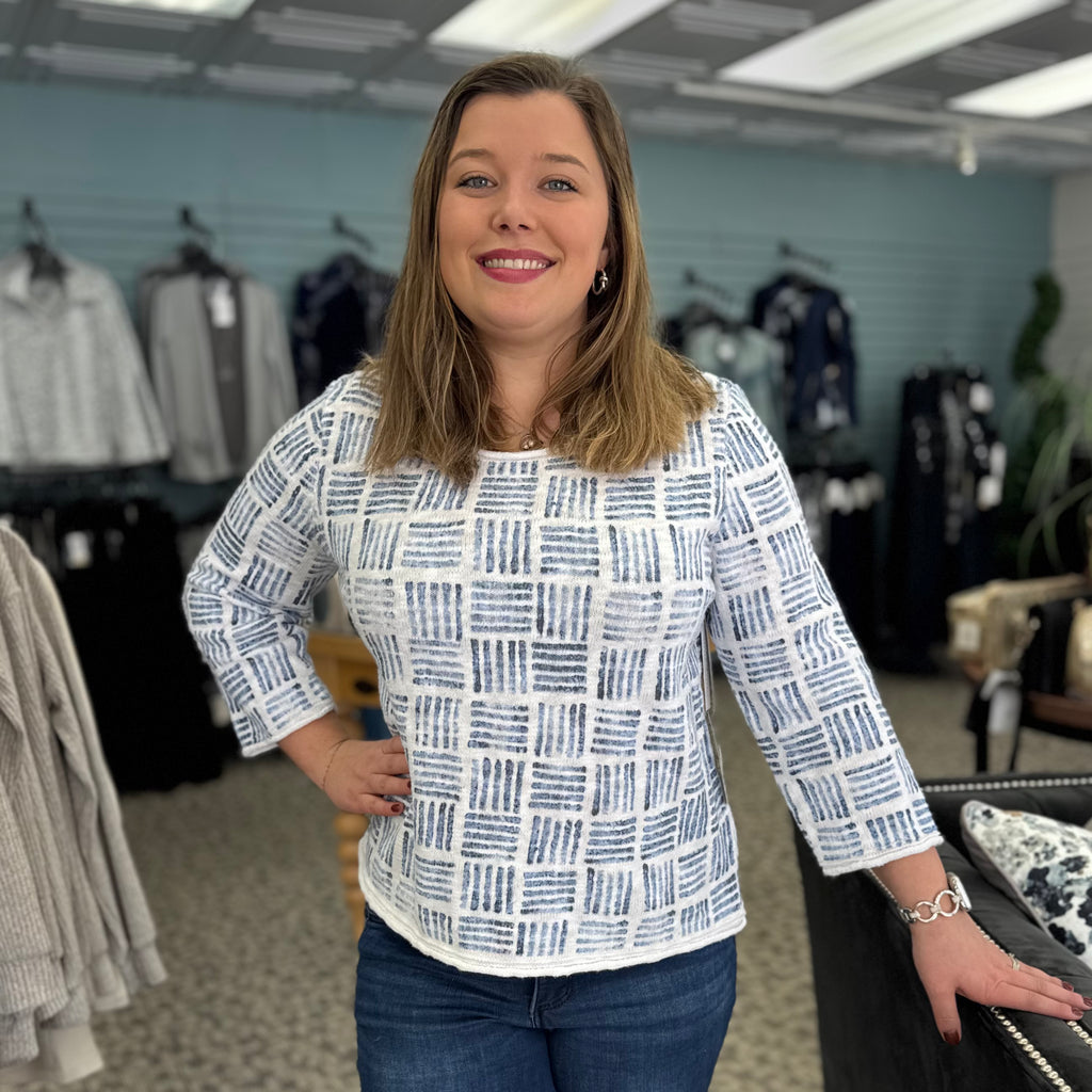 Softly Stamped Pullover