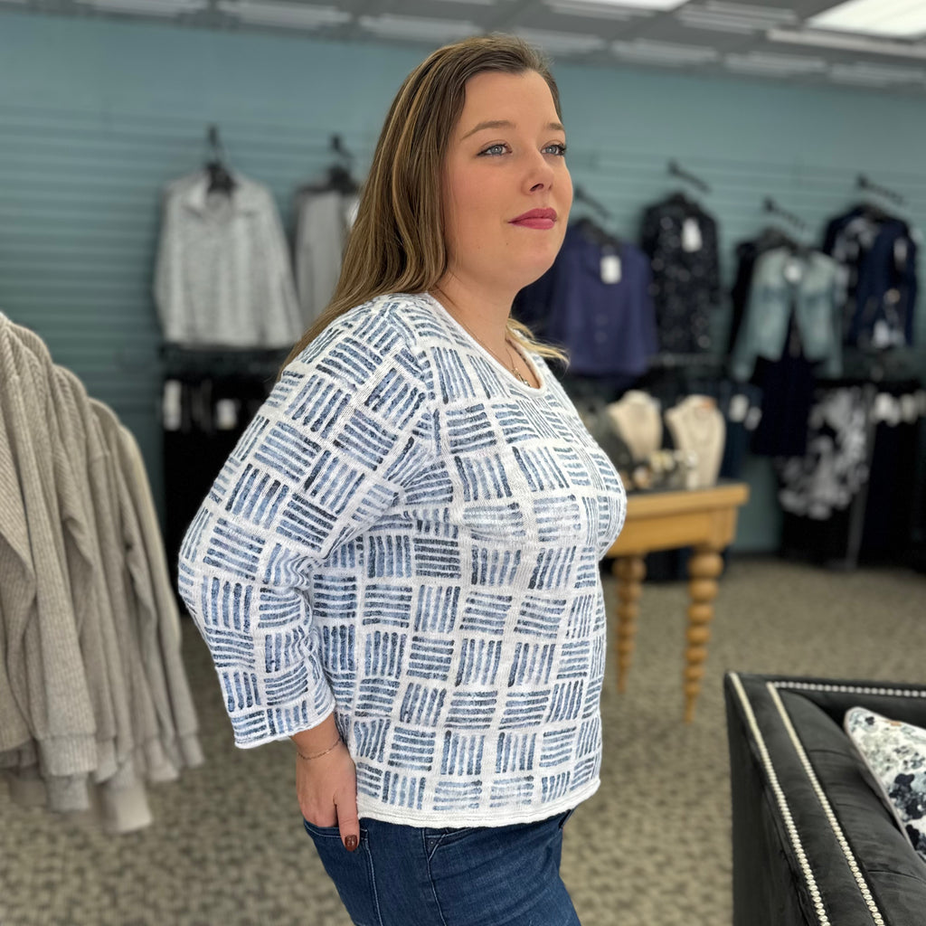Softly Stamped Pullover