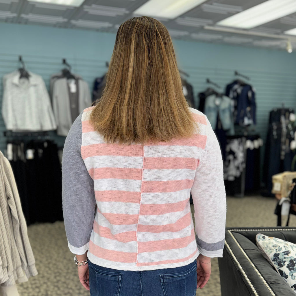 Yin Yang Patchwork Pullover