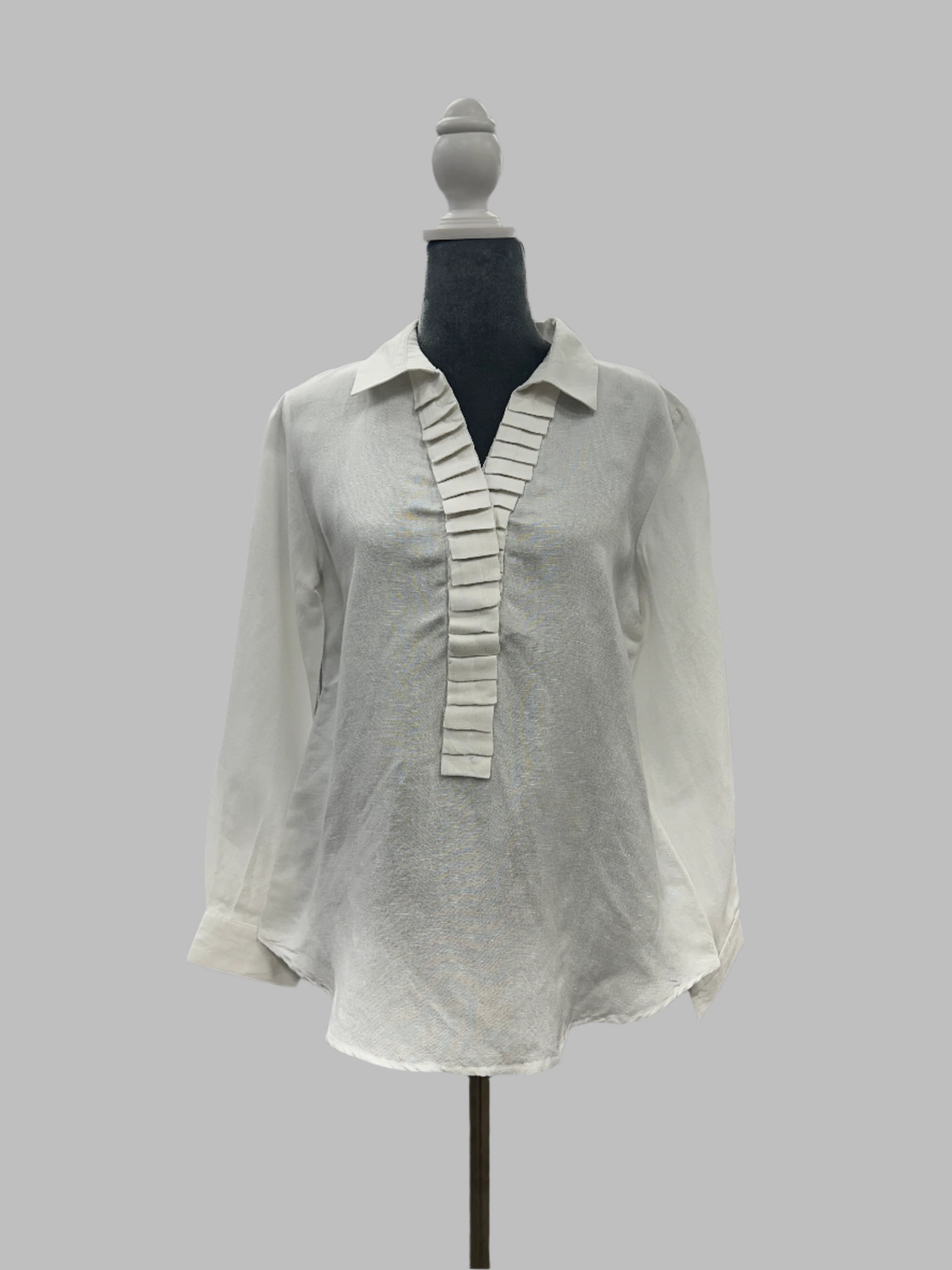 L199 Fold Trim Tunic