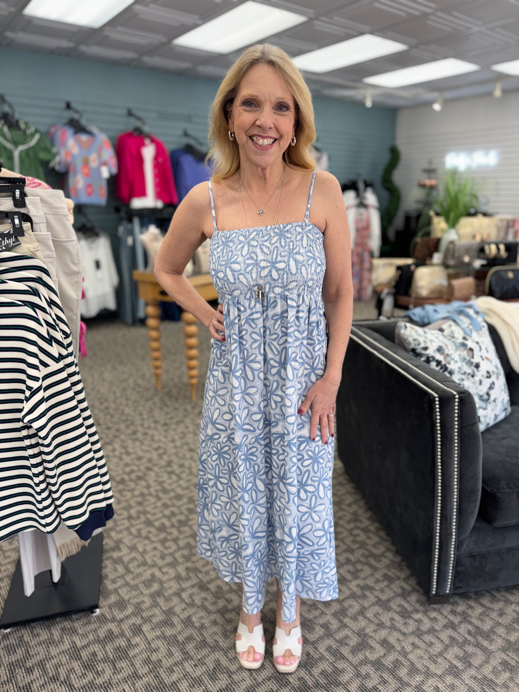 Wear 2 Way Skirt Dress With Removable Strap