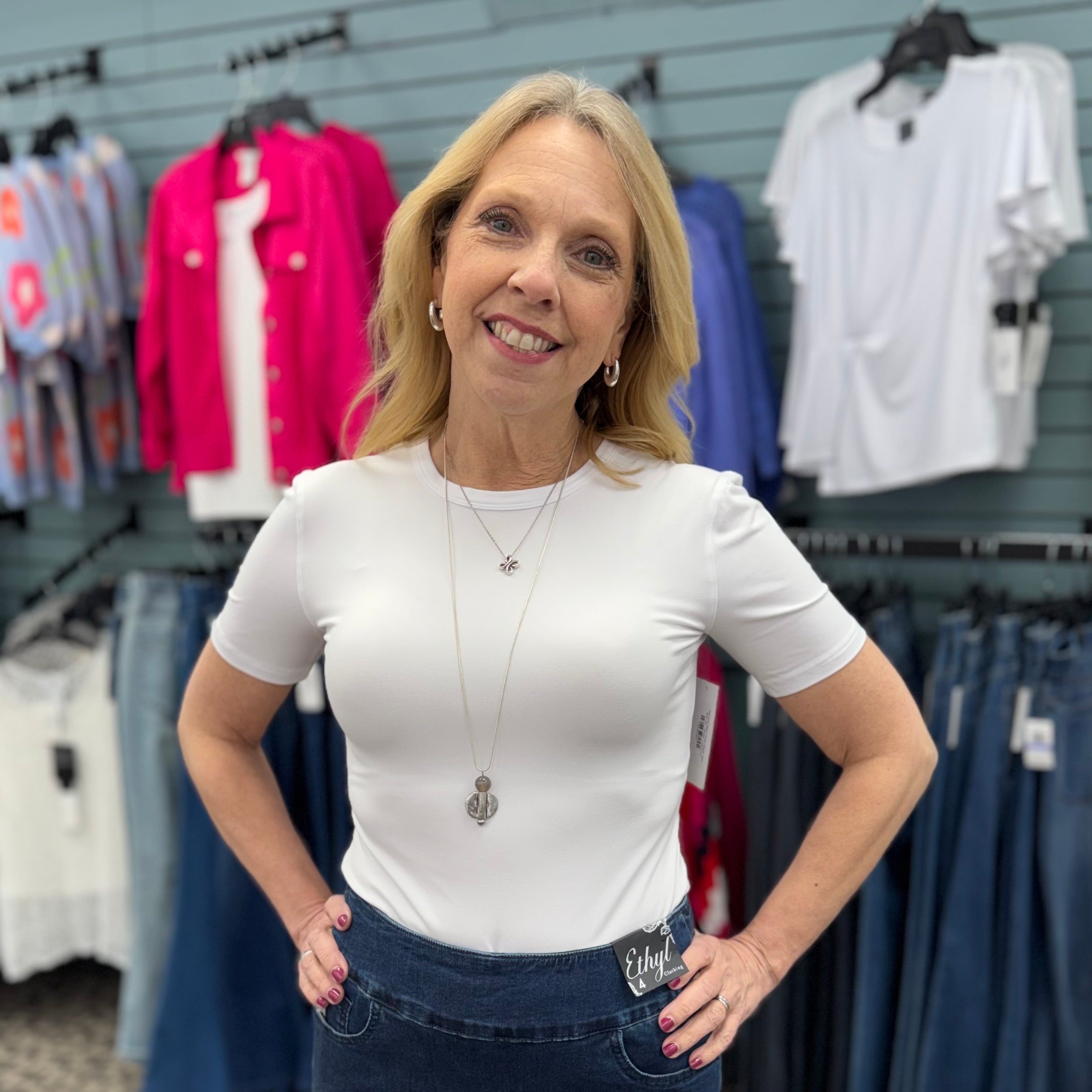 Second Skin Crew Neck Tee