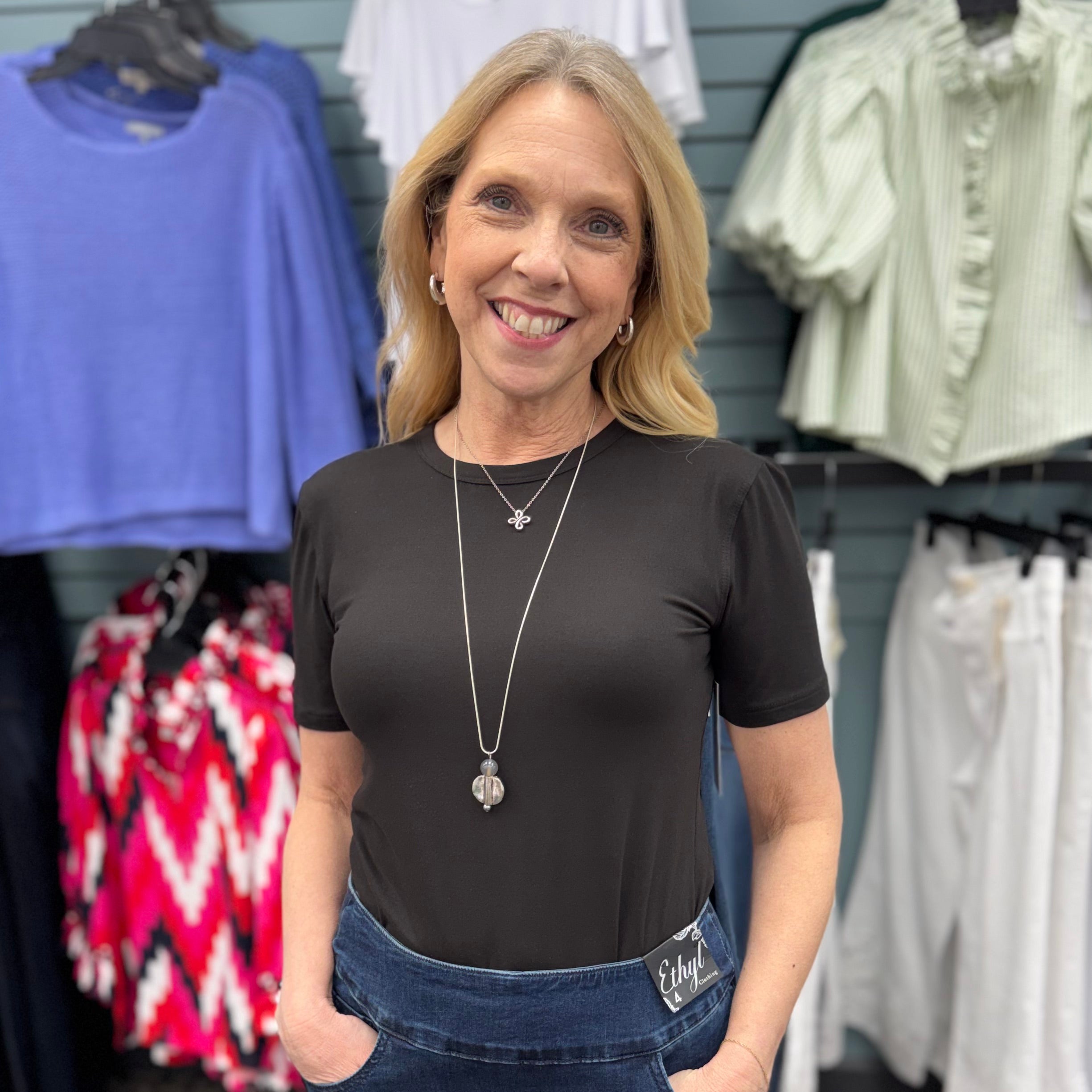 Second Skin Crew Neck Tee