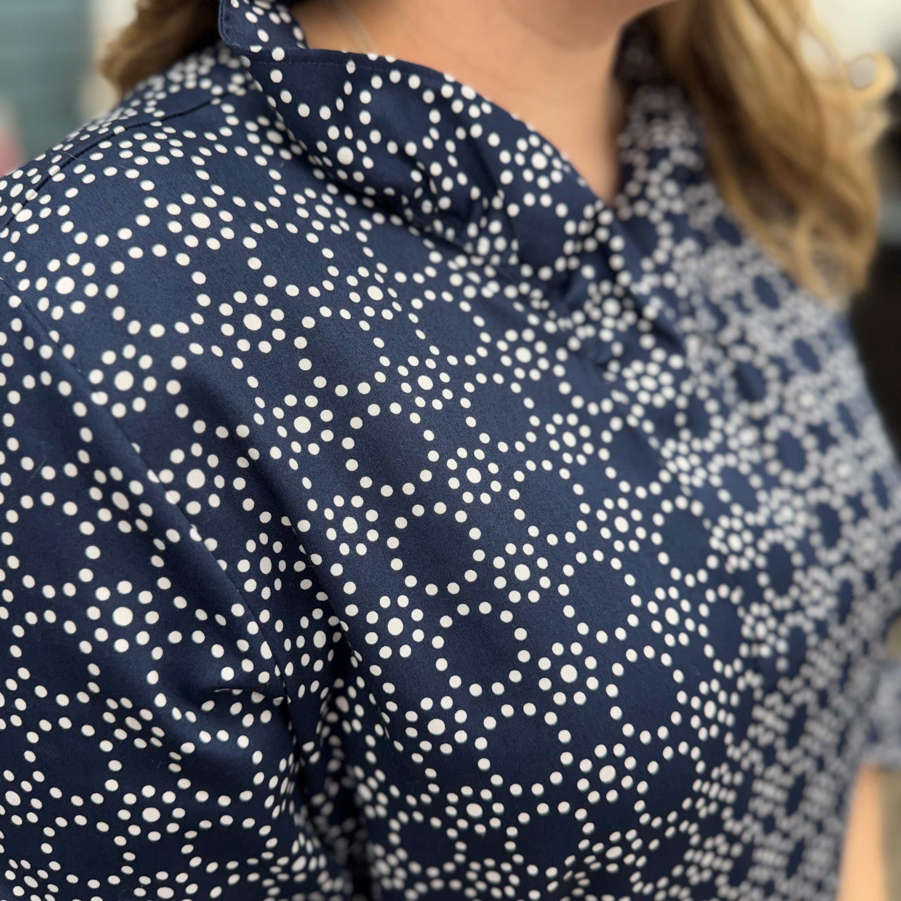 Tammy 34 Geometric Circle Shirt