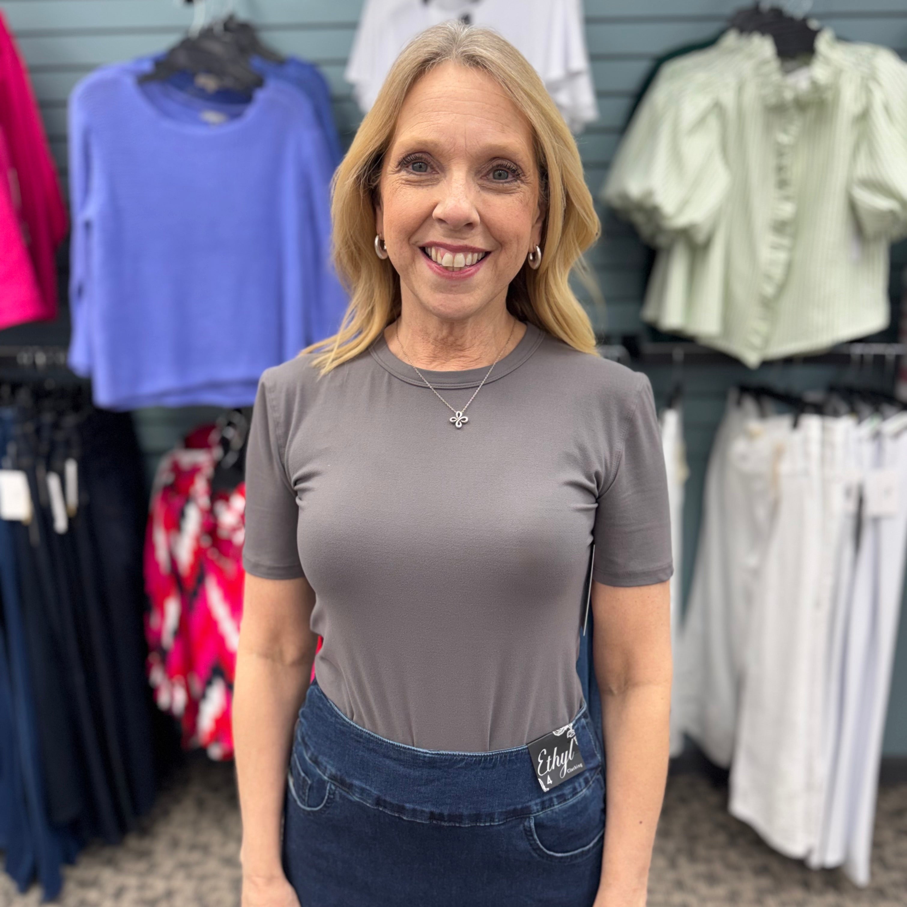 Second Skin Crew Neck Tee