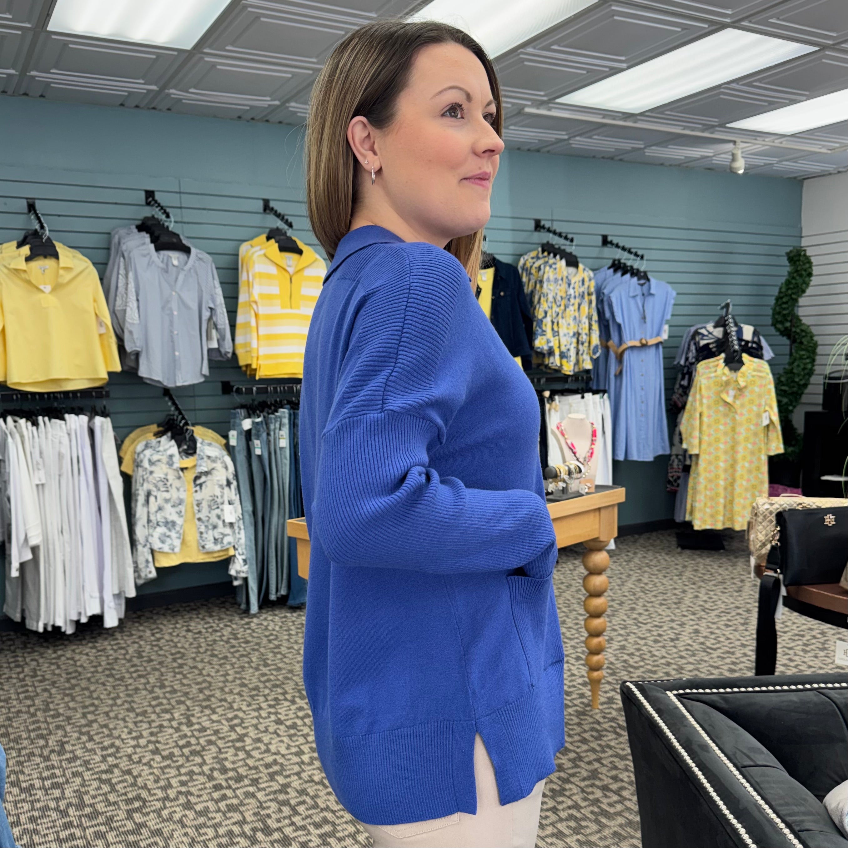 Cashmere 2 Pocket Sweater