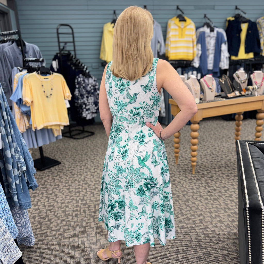 Keyhole Midi Dress