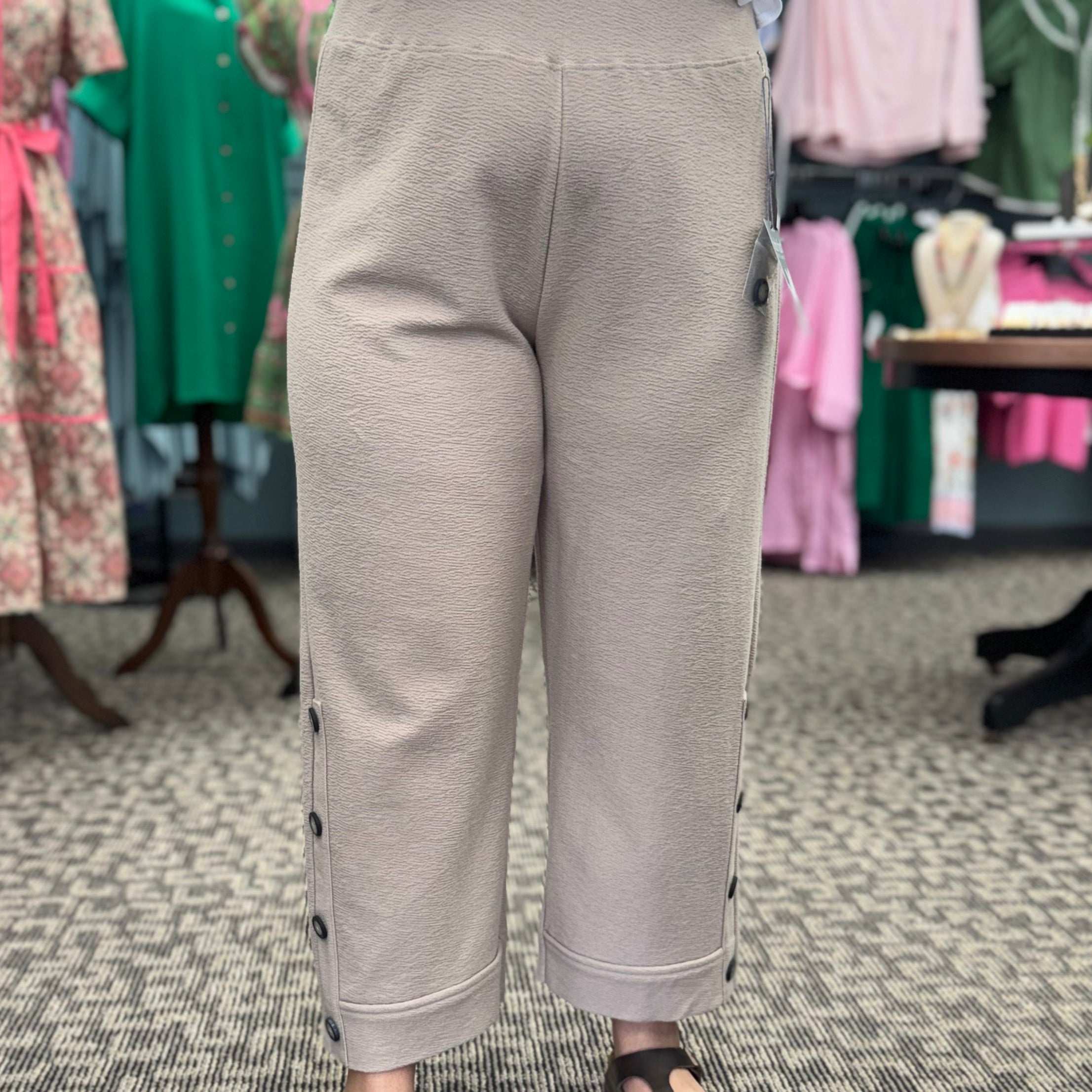 Pasadena Knit Solid Monterey Pant