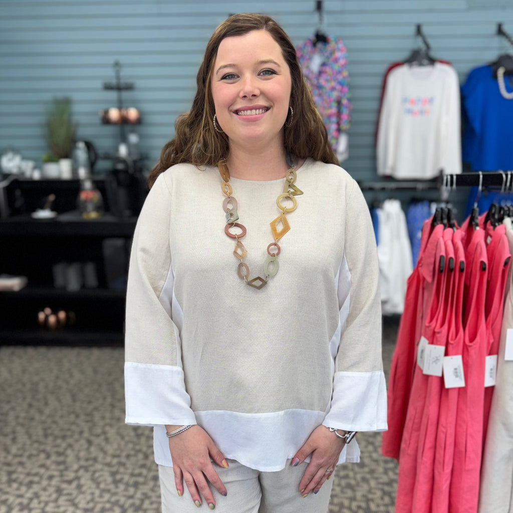 Color Trim Tunic