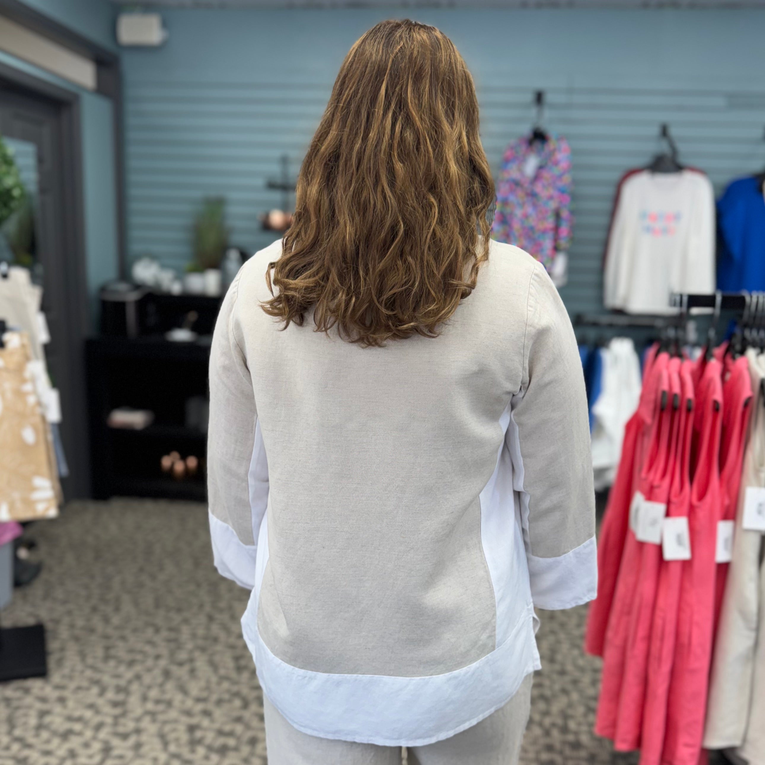 Color Trim Tunic