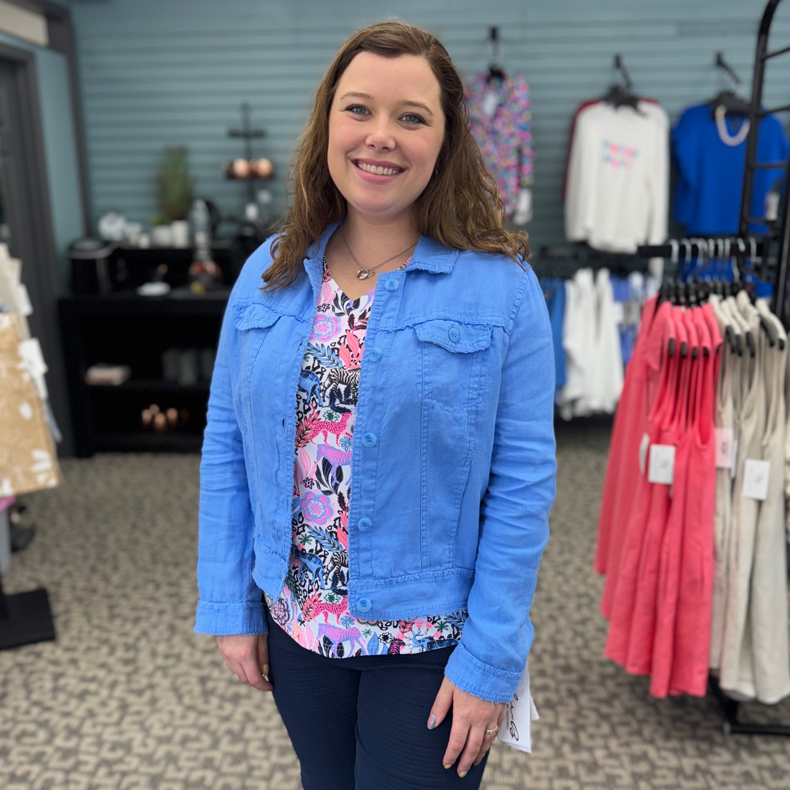Linen Travel Jacket