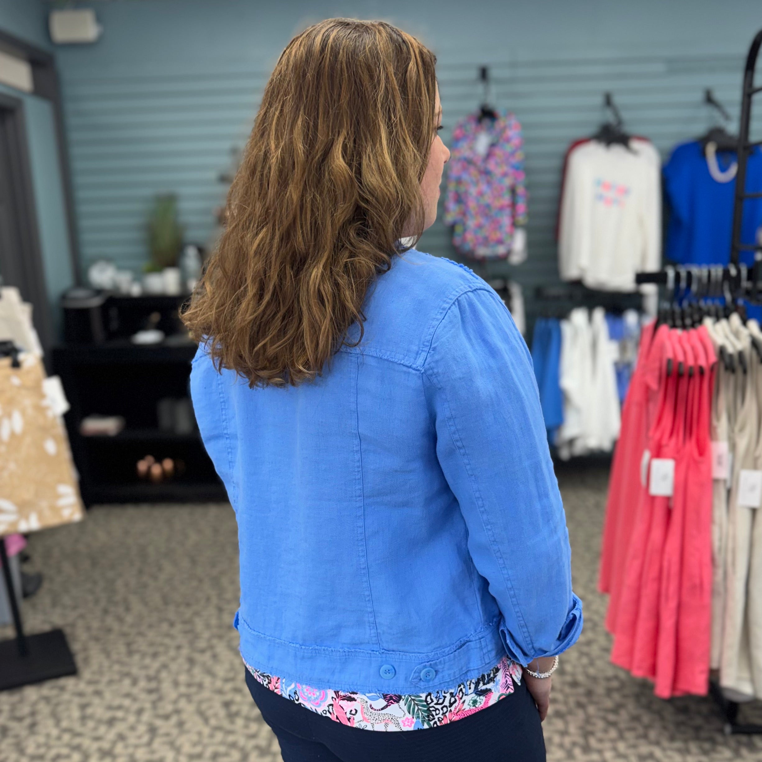 Linen Travel Jacket