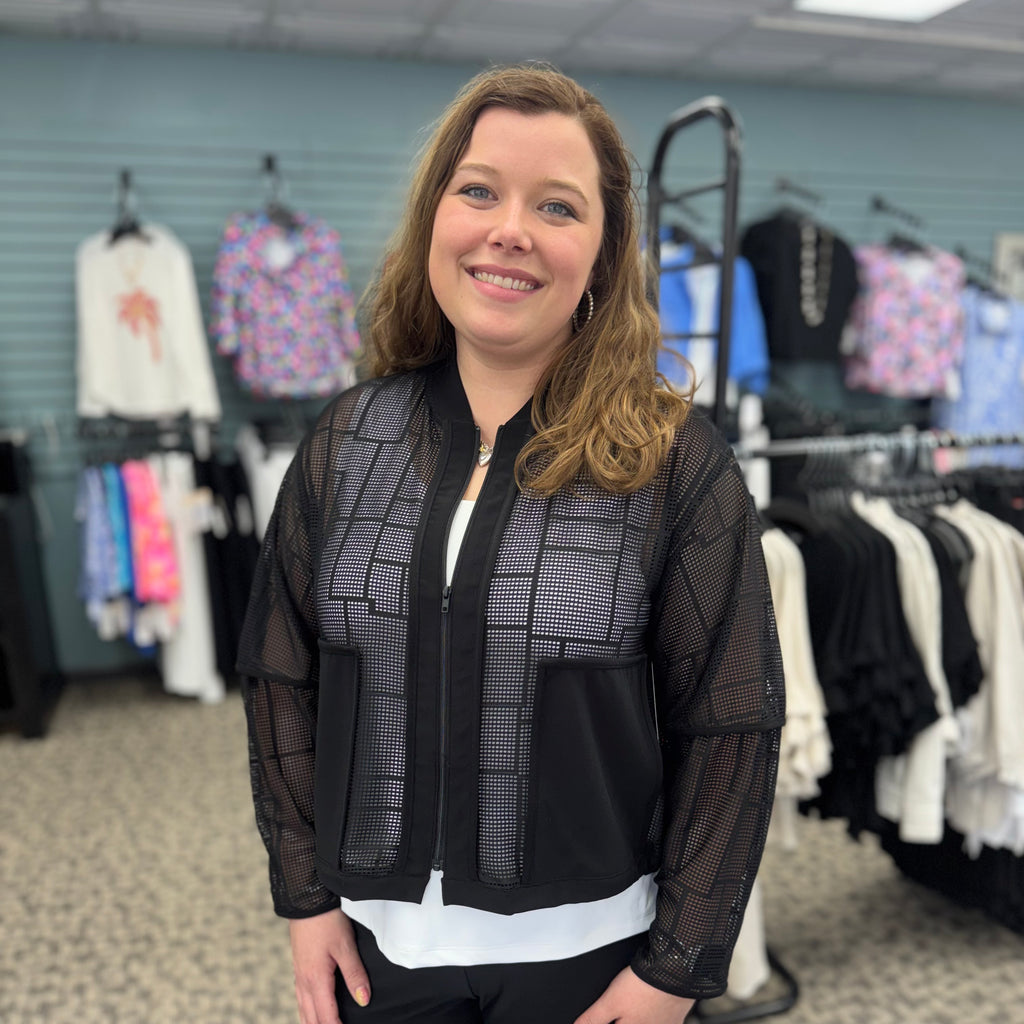 Honeycomb “Mesh Me Up” Jacket