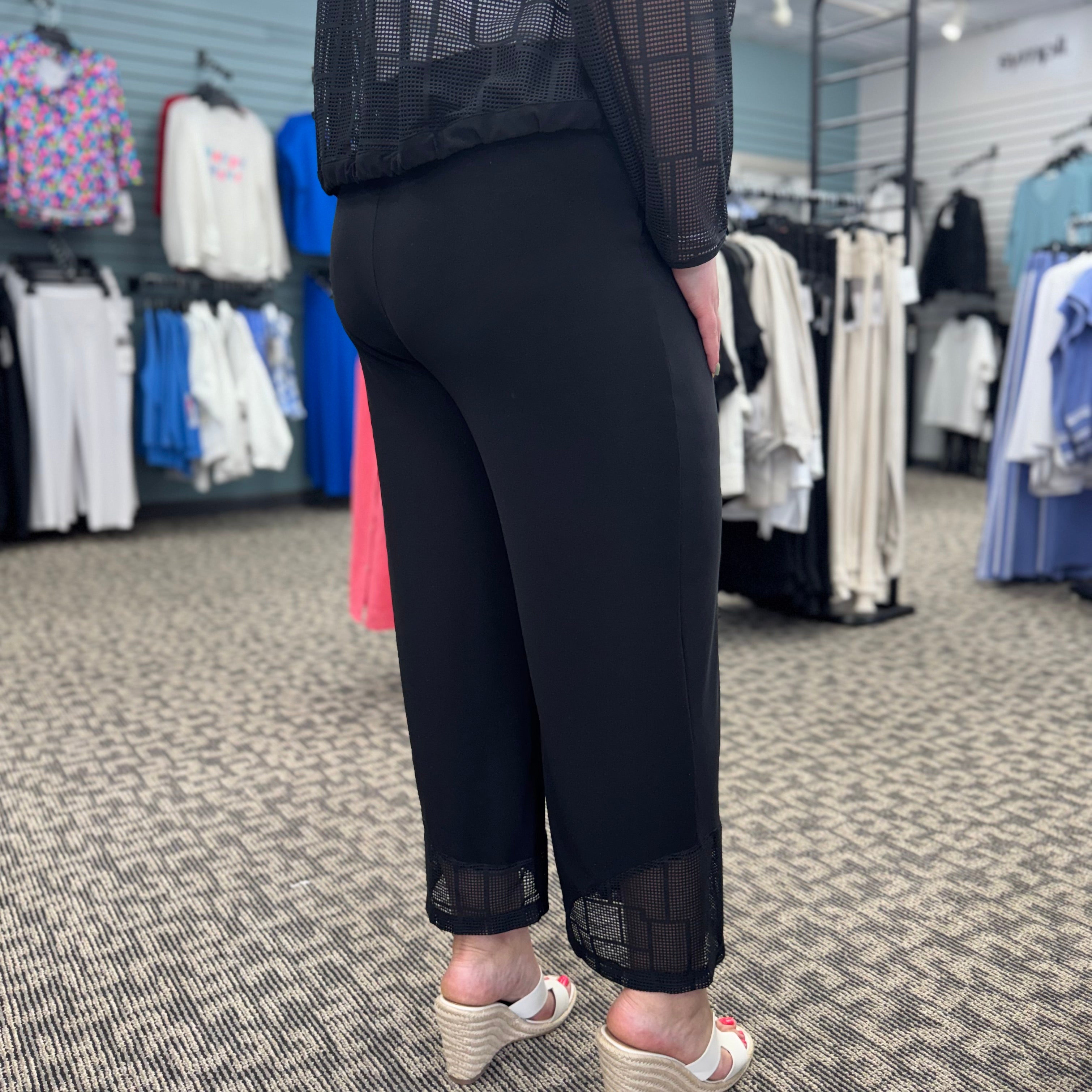 Honeycomb Mesh Mix Shadow Pant