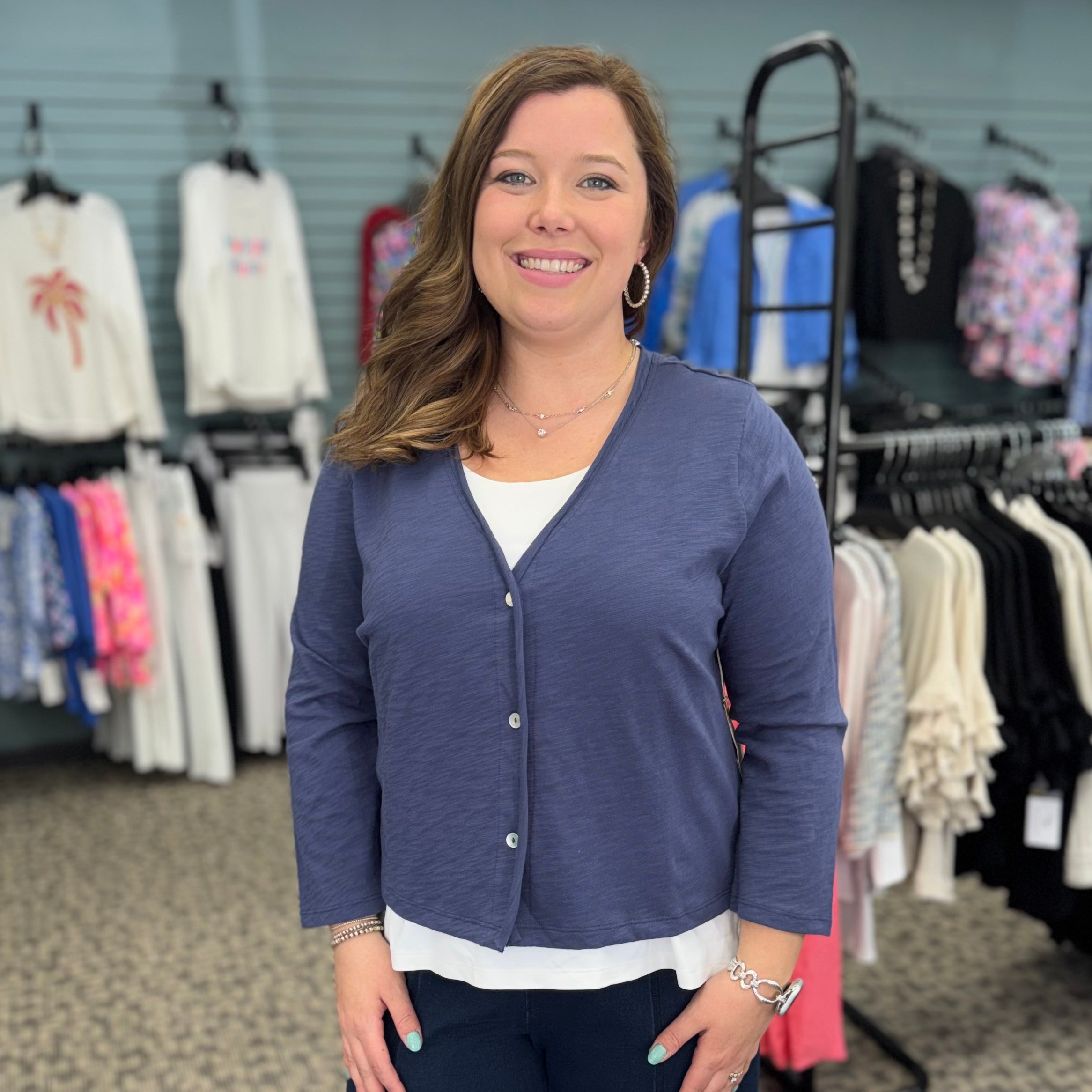 Cotton Slub Easy Jacket