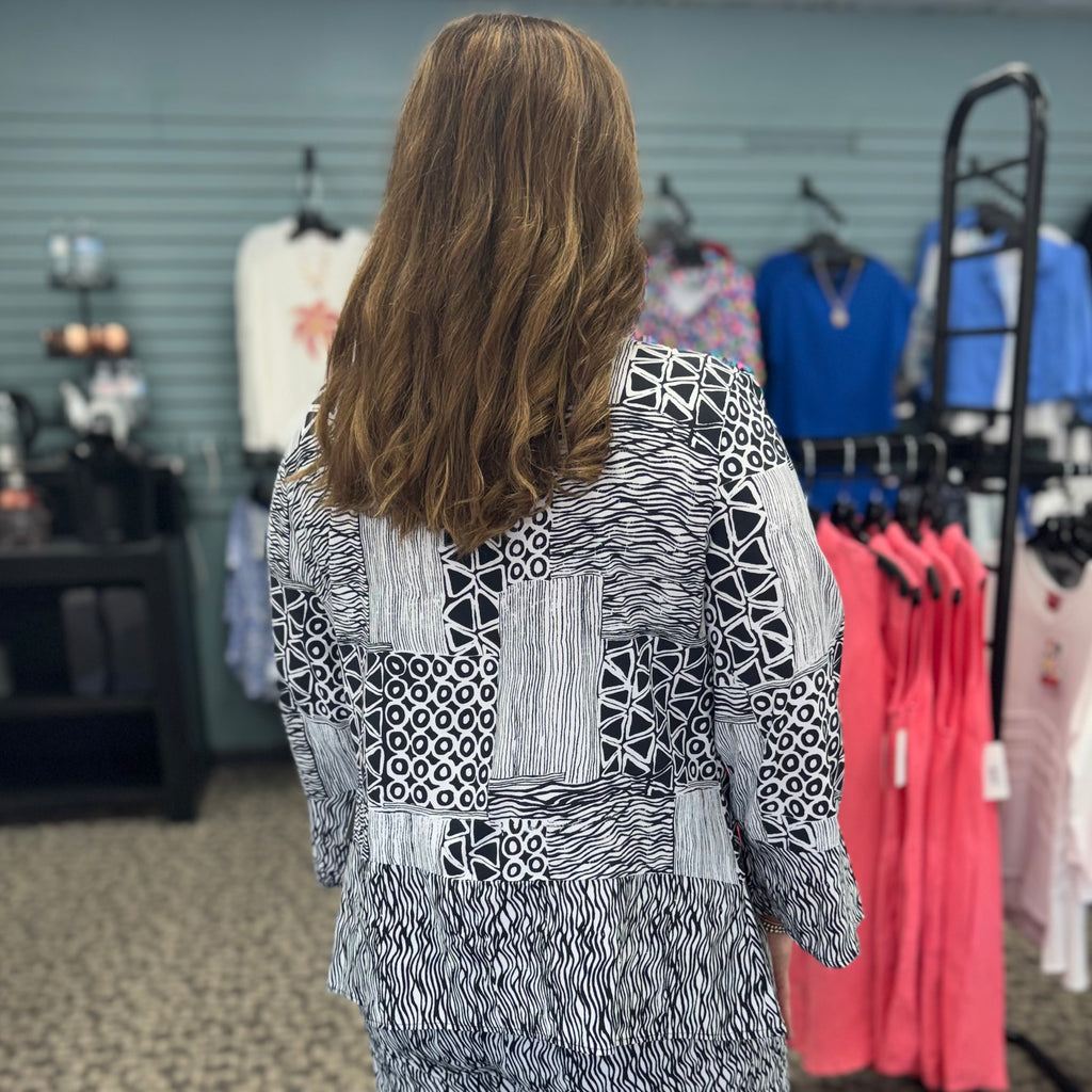 Viscose Rayon Crepe Bali Mixed Pullover