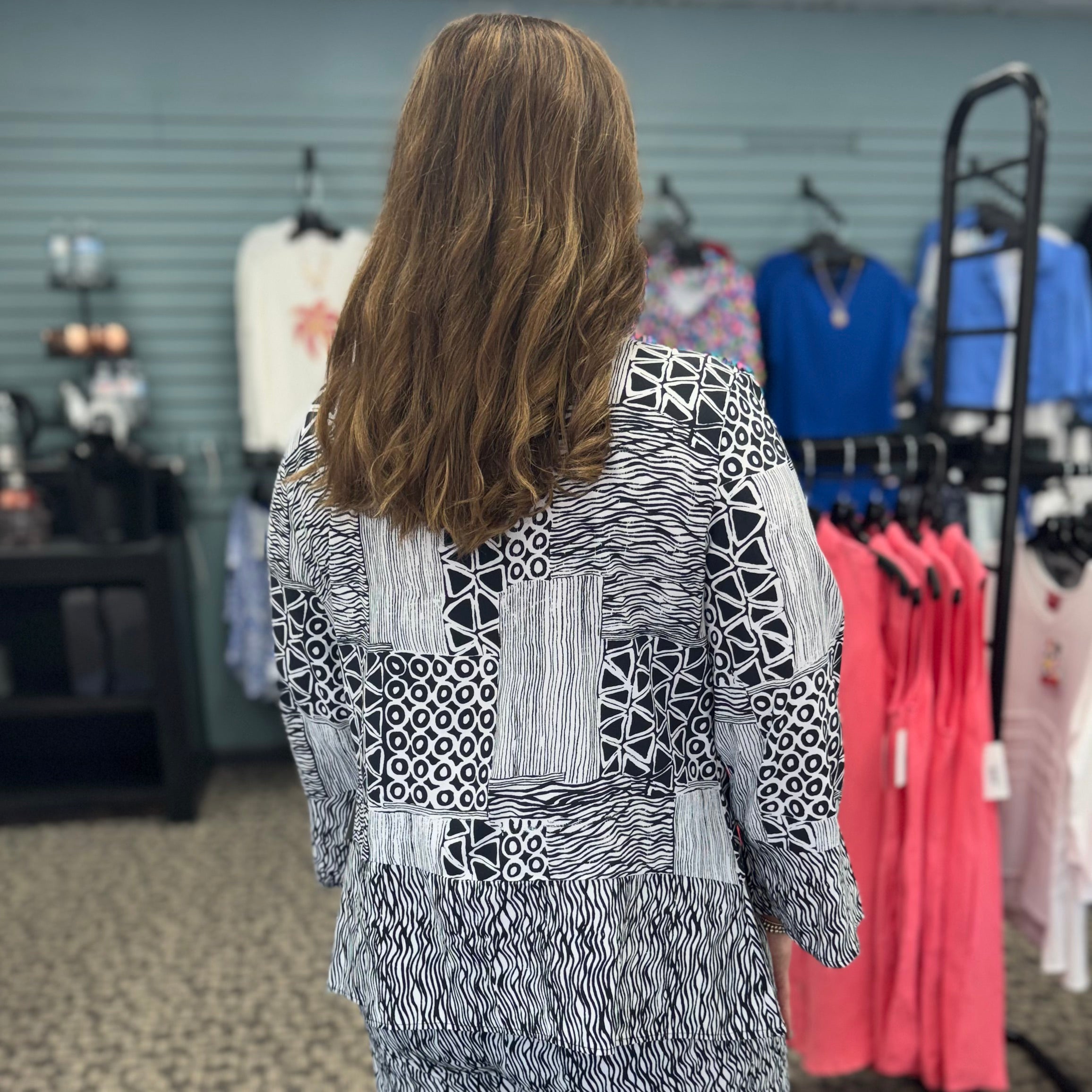 Viscose Rayon Crepe Bali Mixed Pullover