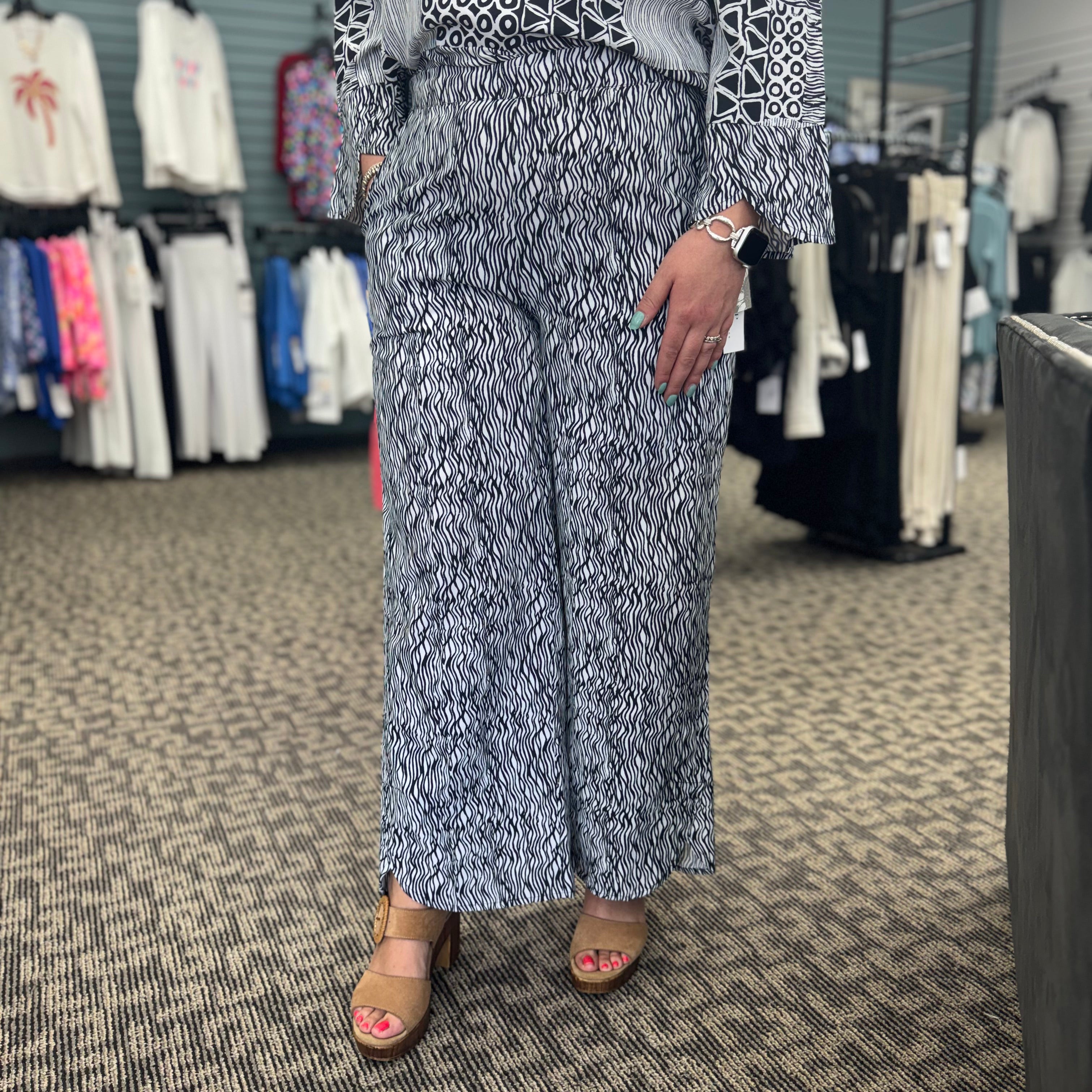 Viscose Rayon Crepe Bali Overlay Pant