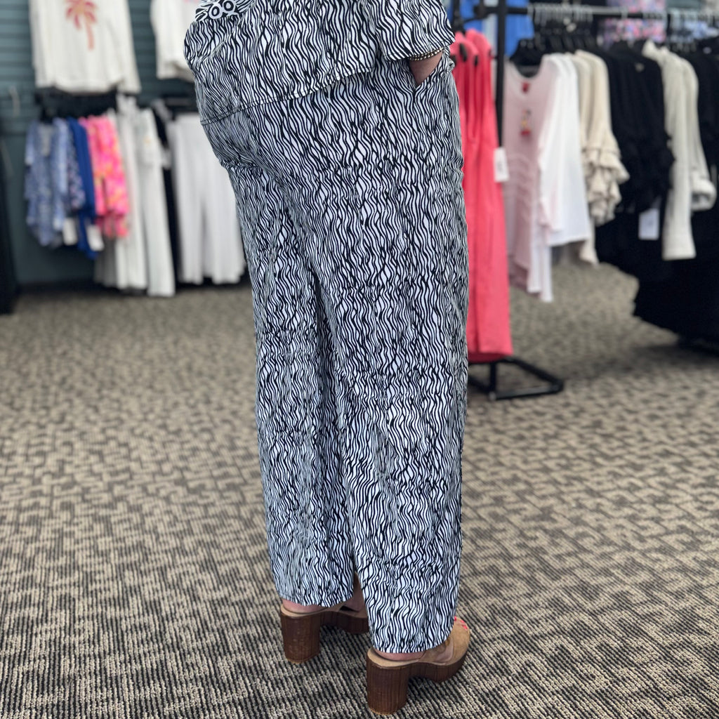 Viscose Rayon Crepe Bali Overlay Pant