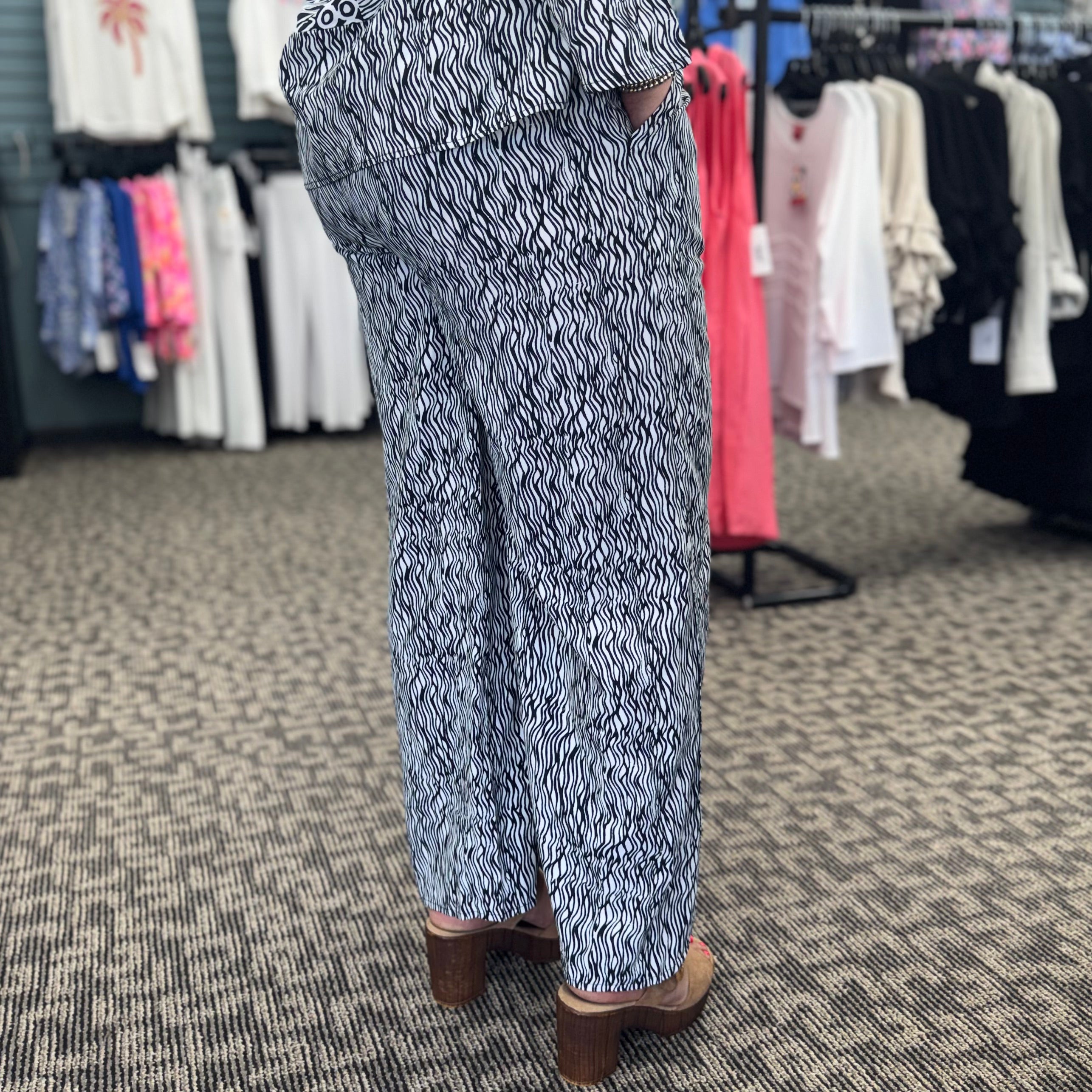 Viscose Rayon Crepe Bali Overlay Pant