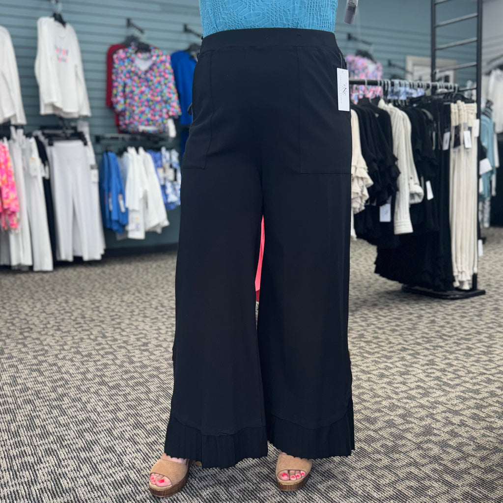 Mineral Wash Wide Leg Pant