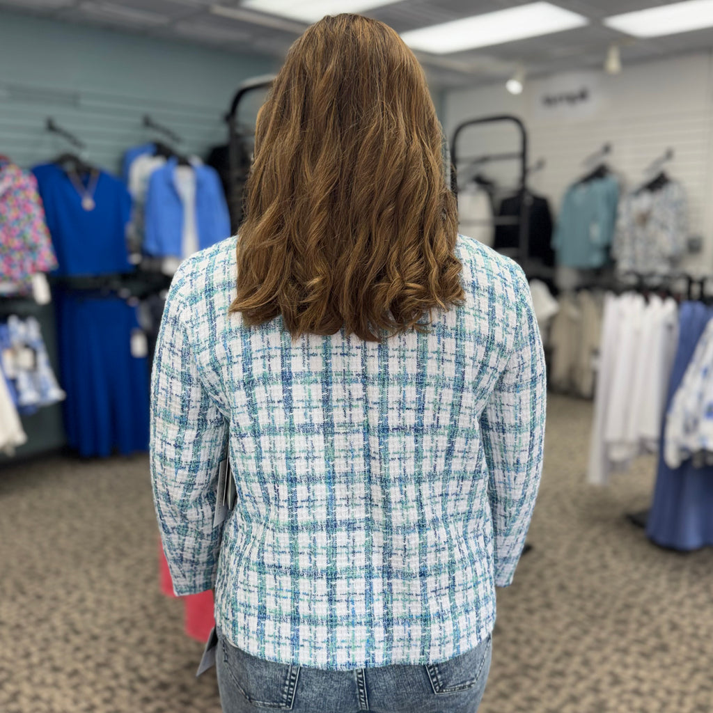 Woven Tweed Jacket