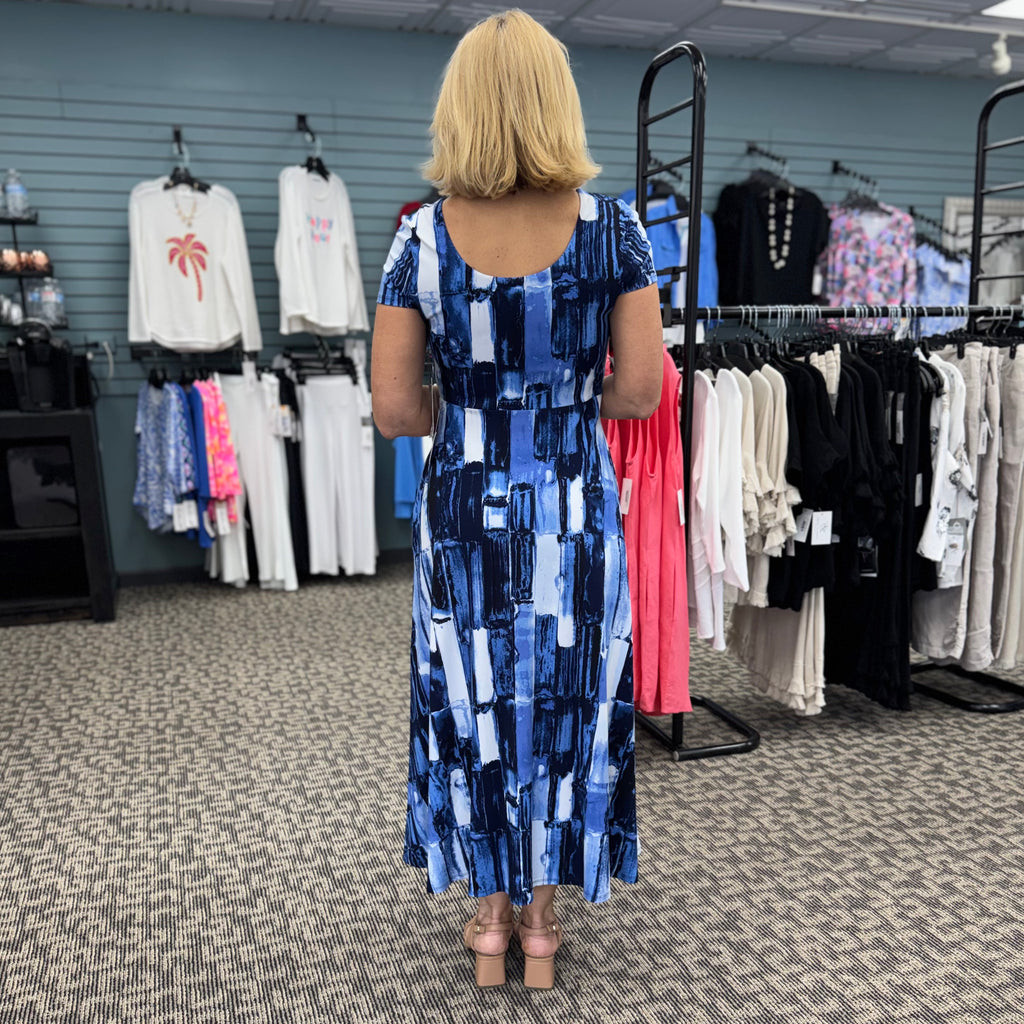 Core Travel BrushStroke Swing Dress