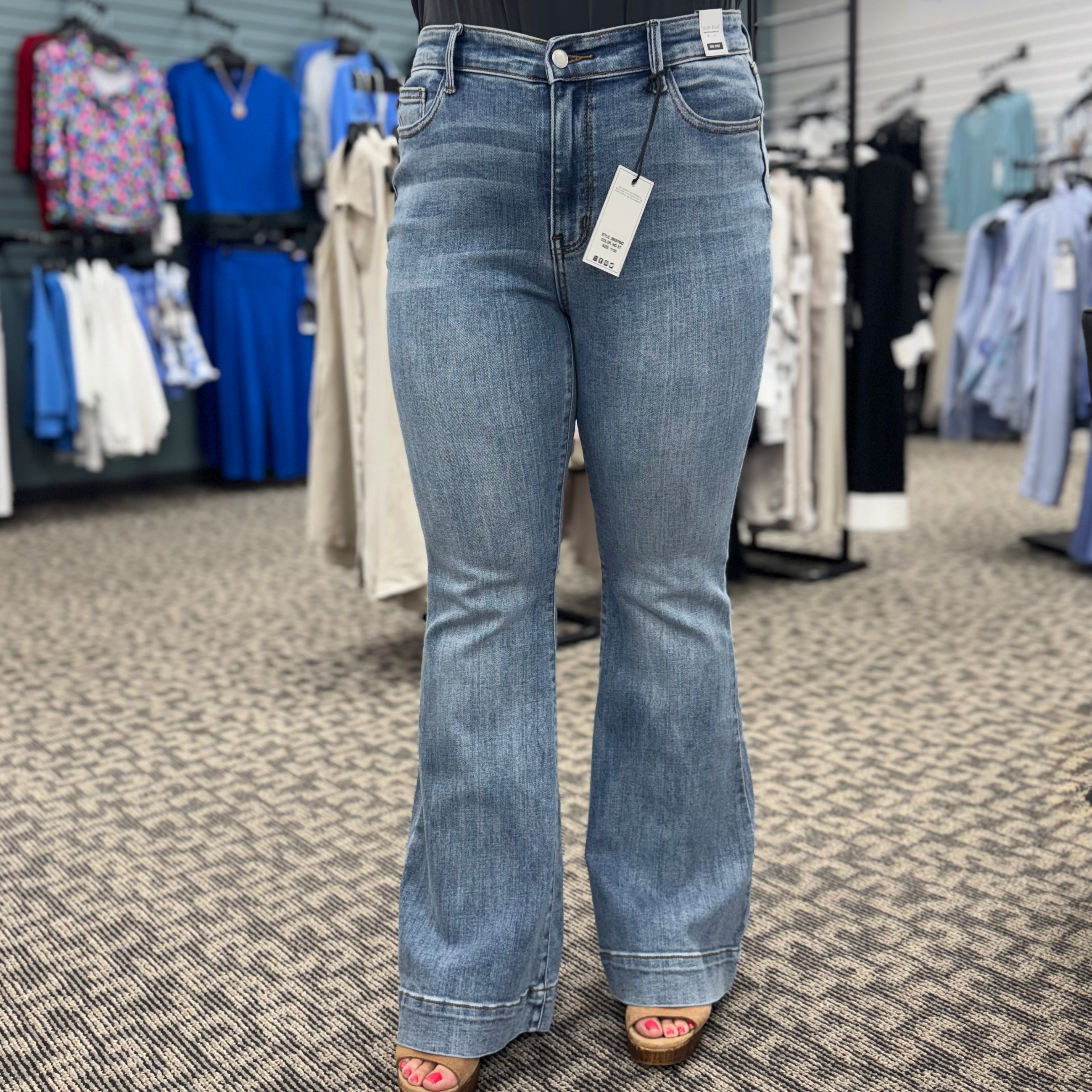 Midrise Flare Jean