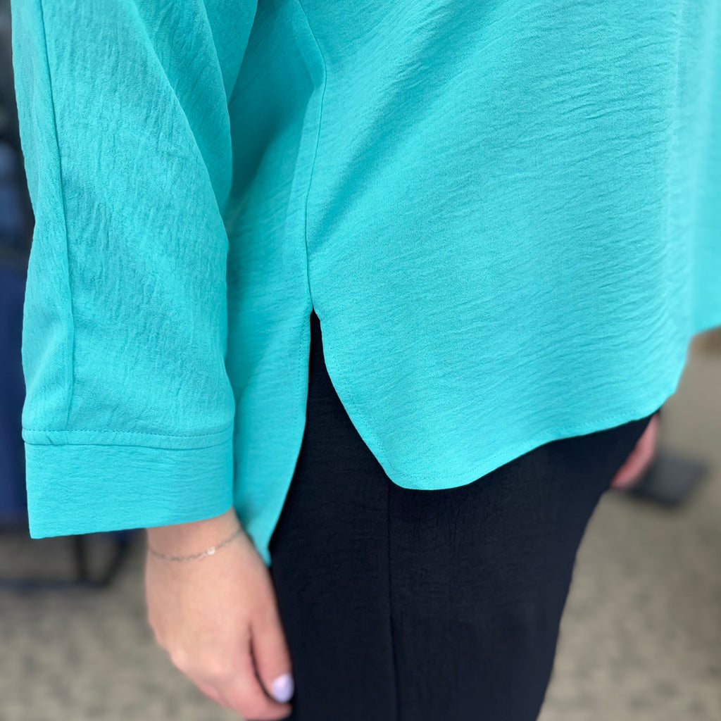 Airflow Solid Collar Tunic