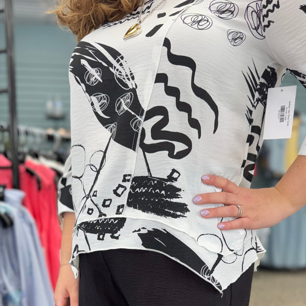 Airflow Two Tone Tunic