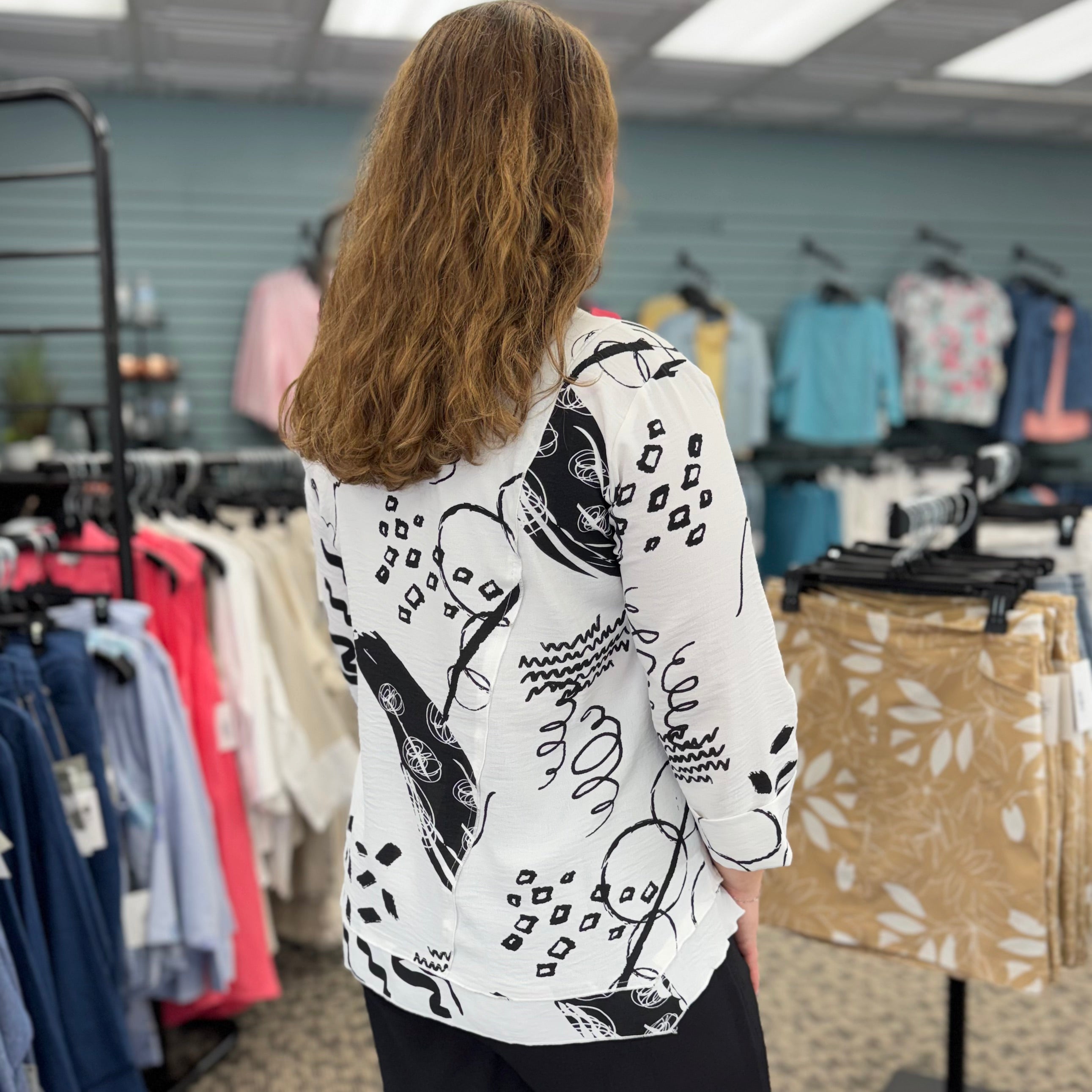 Airflow Two Tone Tunic