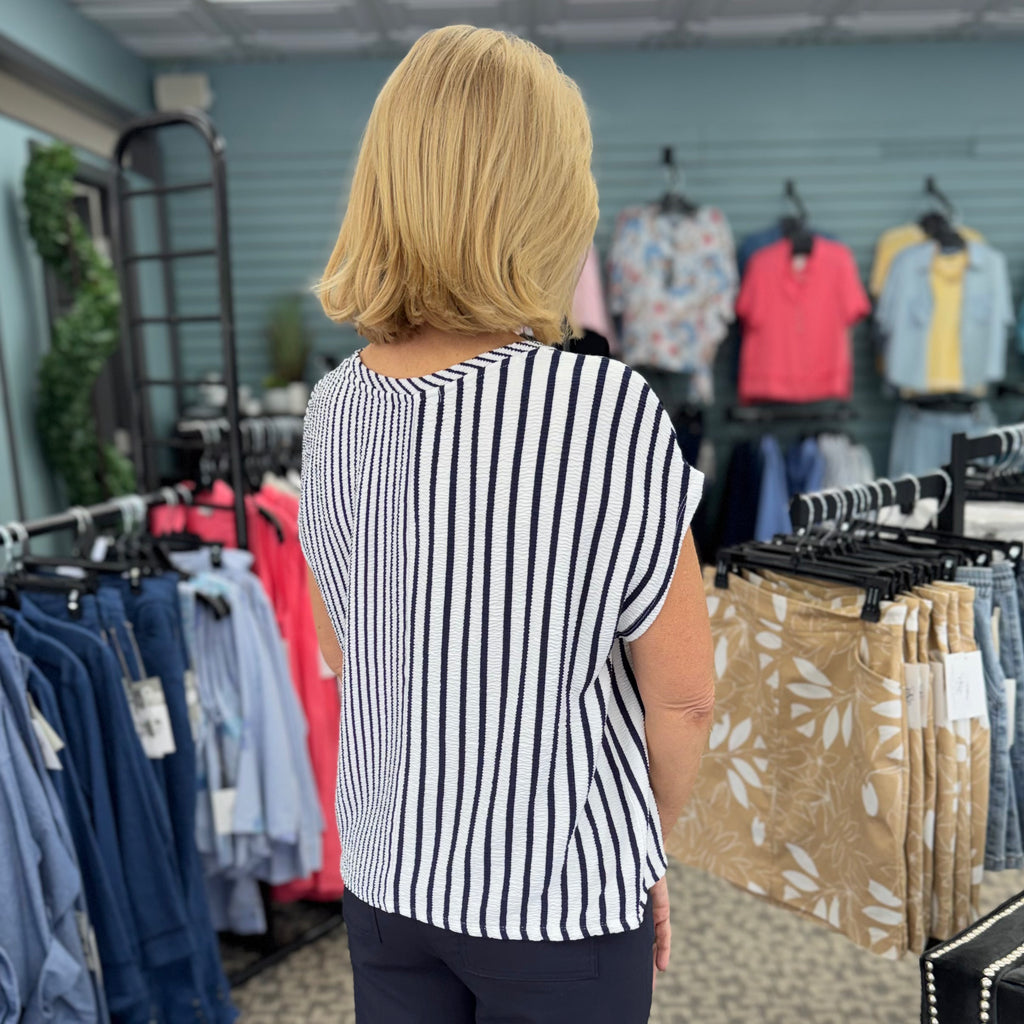 Earn Your Stripes Fine Line Tee