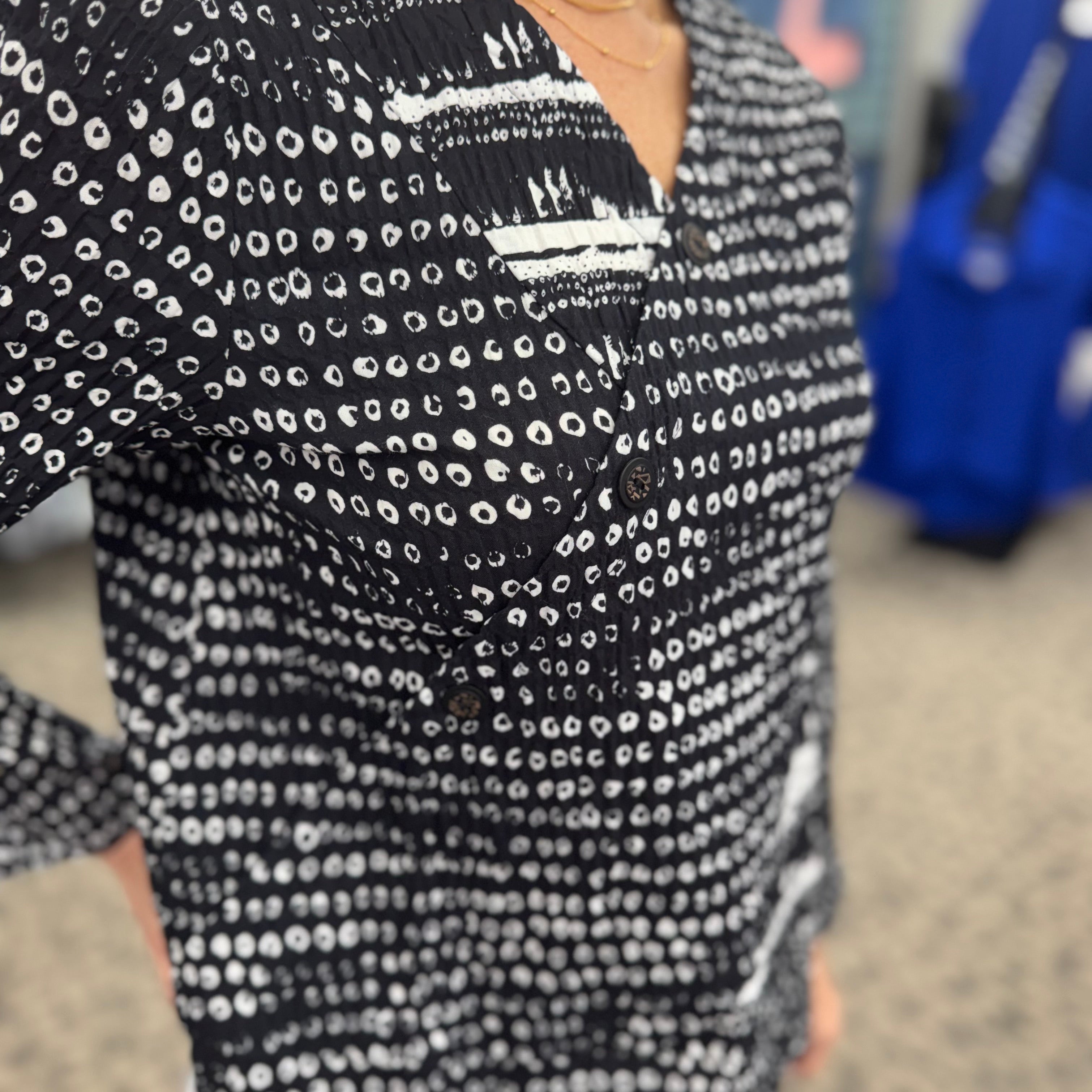 Cotton Spandex Bandani Tunic