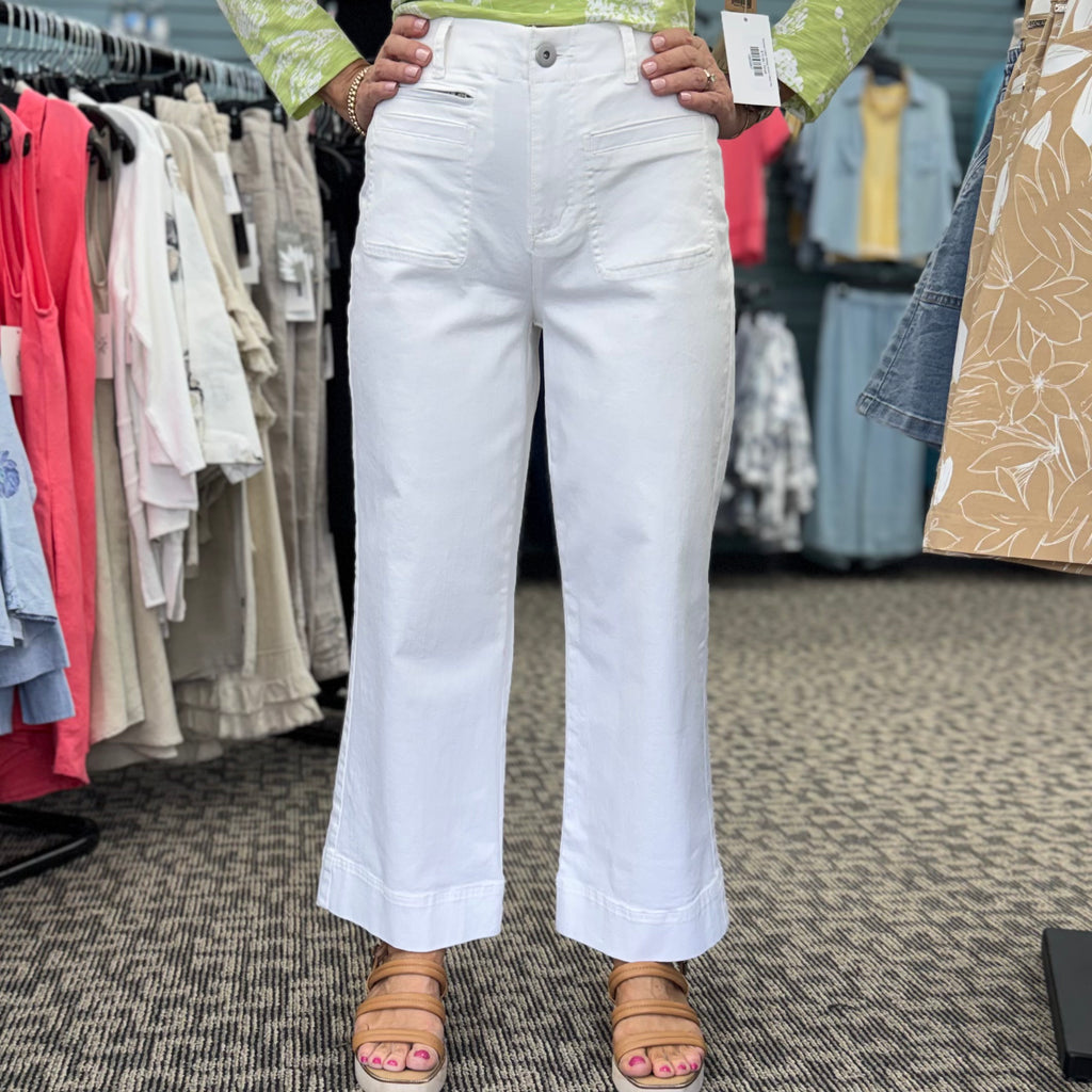 Stretch Denim Refreshed Crop Jeans