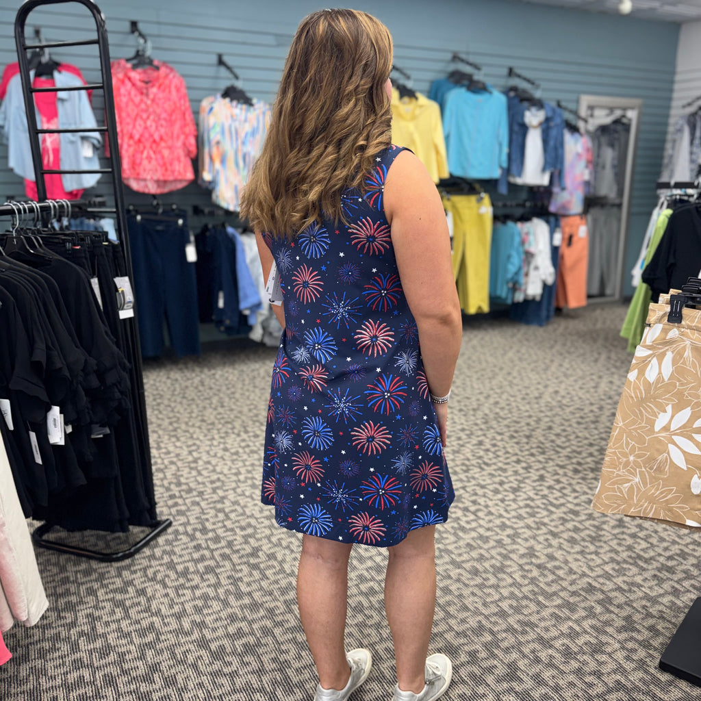Sleeveless Zip Dress