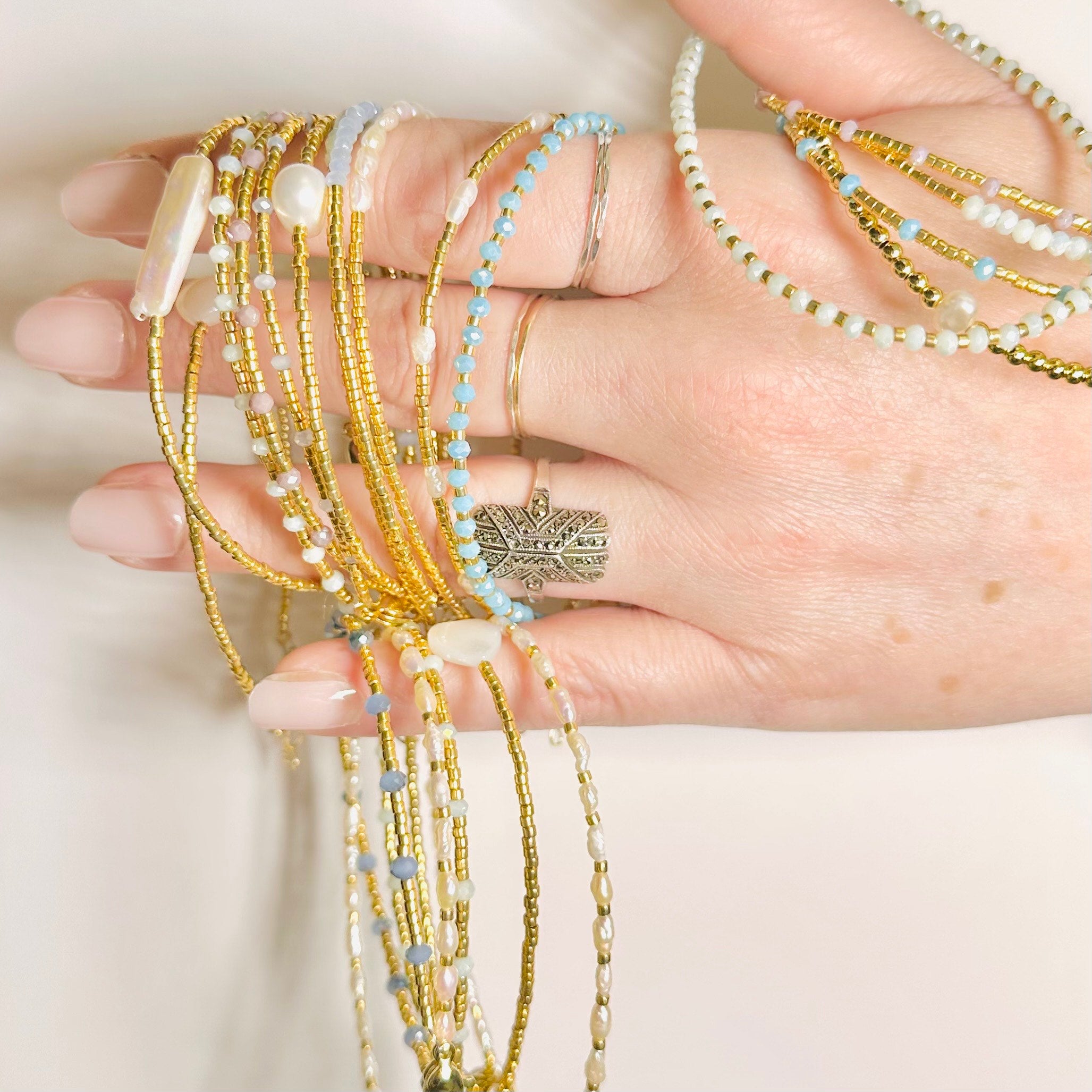 BLUE BONE - COLOR BRACELETS