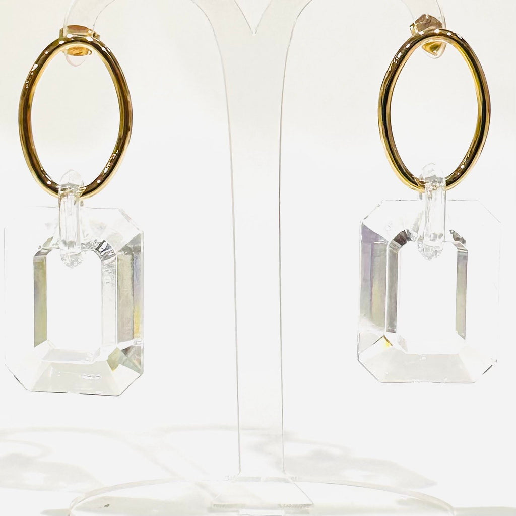 CLEAR EARRINGS