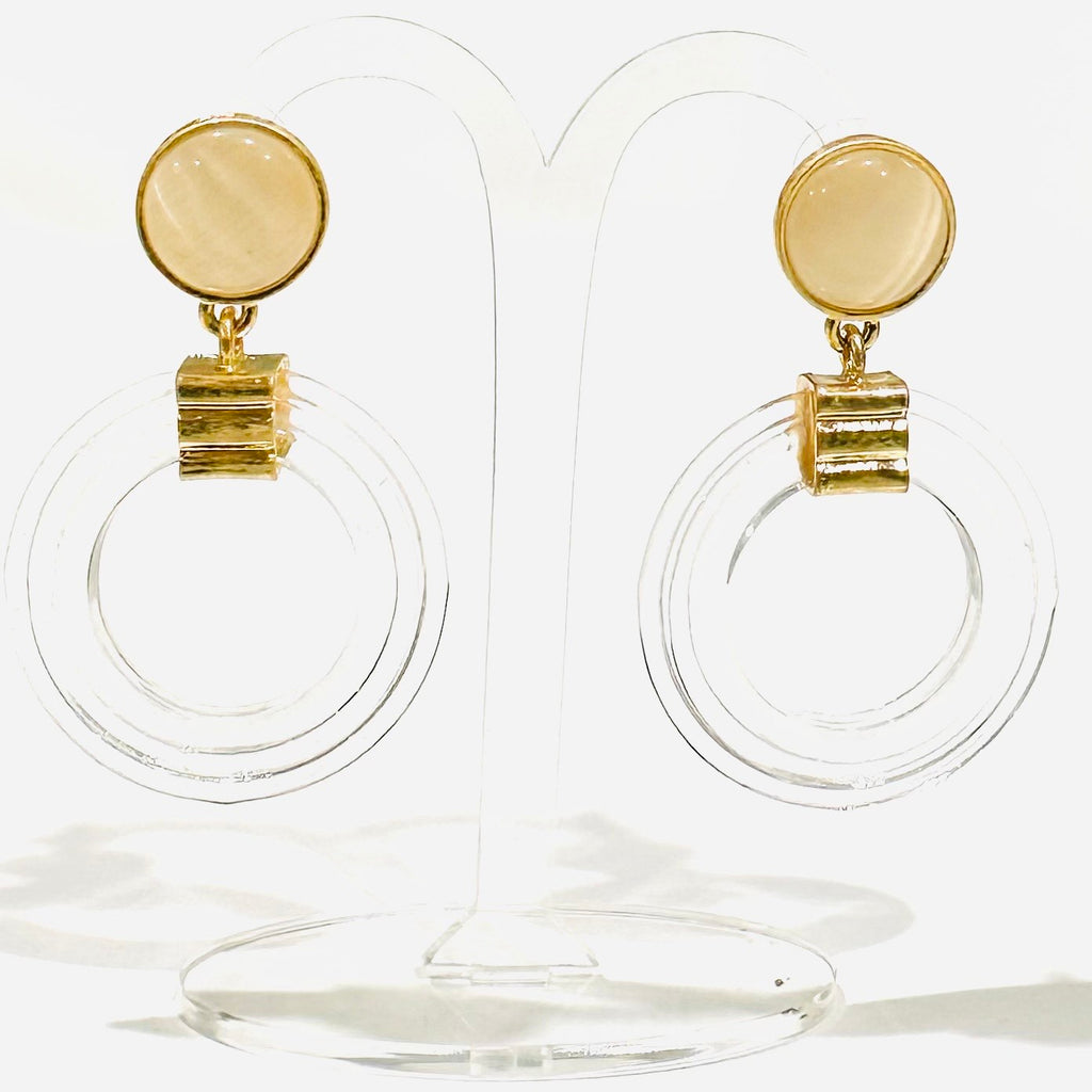 CLEAR EARRINGS